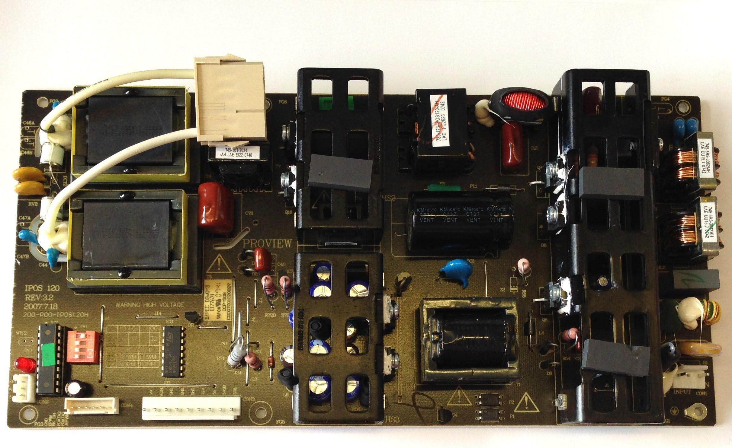 CTVL26W3HD TV BOARD POWER SUPPLY IPOS-120