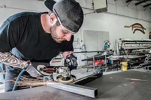 Miniatura 7 de JET JAT-450, amoladora angular de velocidad variable de 4 pulgadas (505450) negro