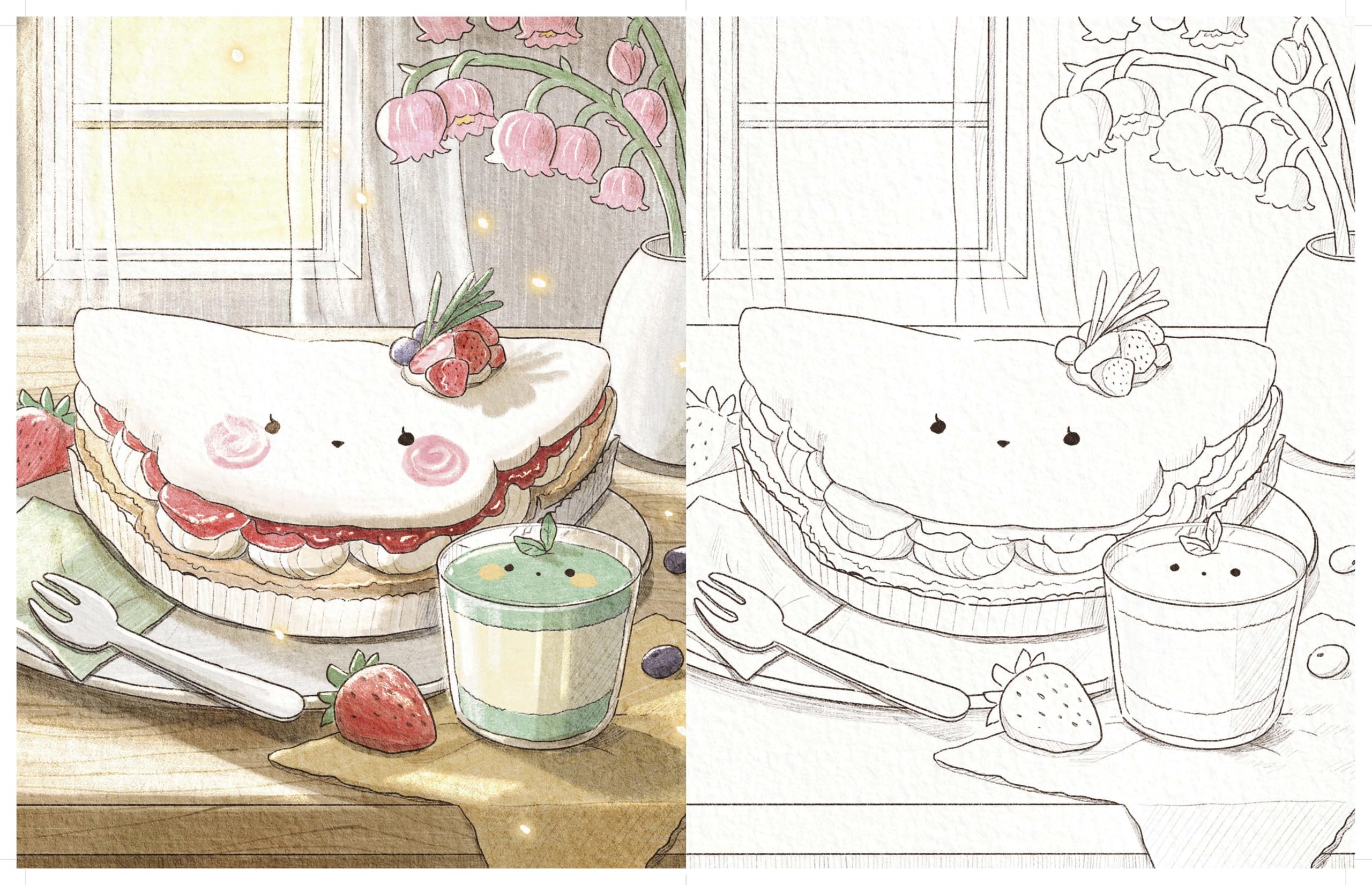 Sogumi the Fennec Fox: Cute Magical-Adventure Colouring : Book 2