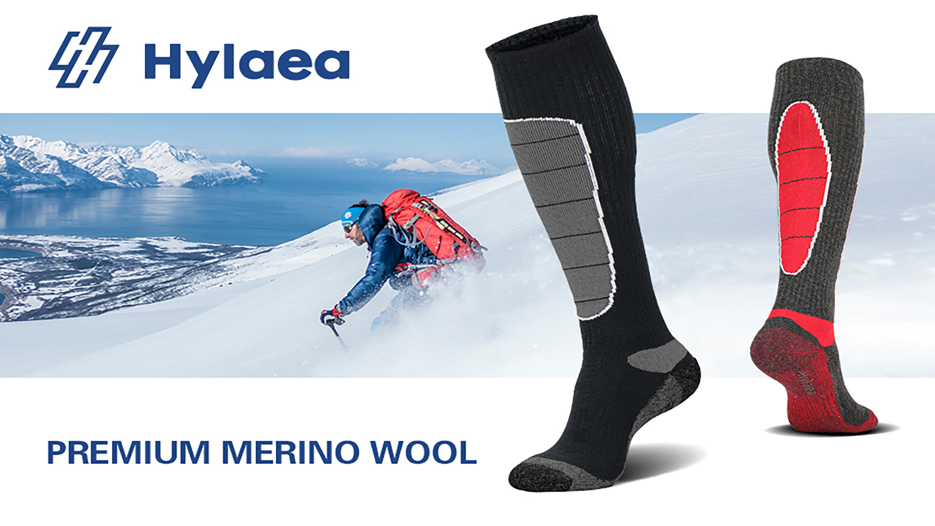 PULIOU Chaussettes En Laine Mérinos Homme Femme, Chaussettes Thermiques