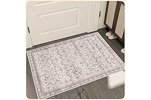 2'X3' Small Area Rugs: Foldable, Non-Slip, Washable