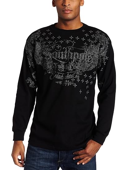 southpole men's thermal shirt