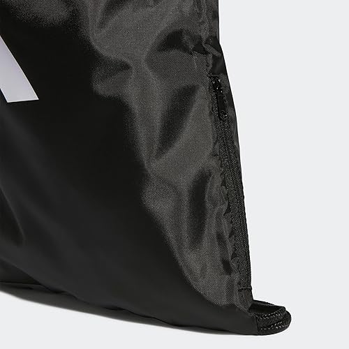 Miniatura 5 de Adidas Saco de gimnasio unisex para adultos, negroblanco, talla única