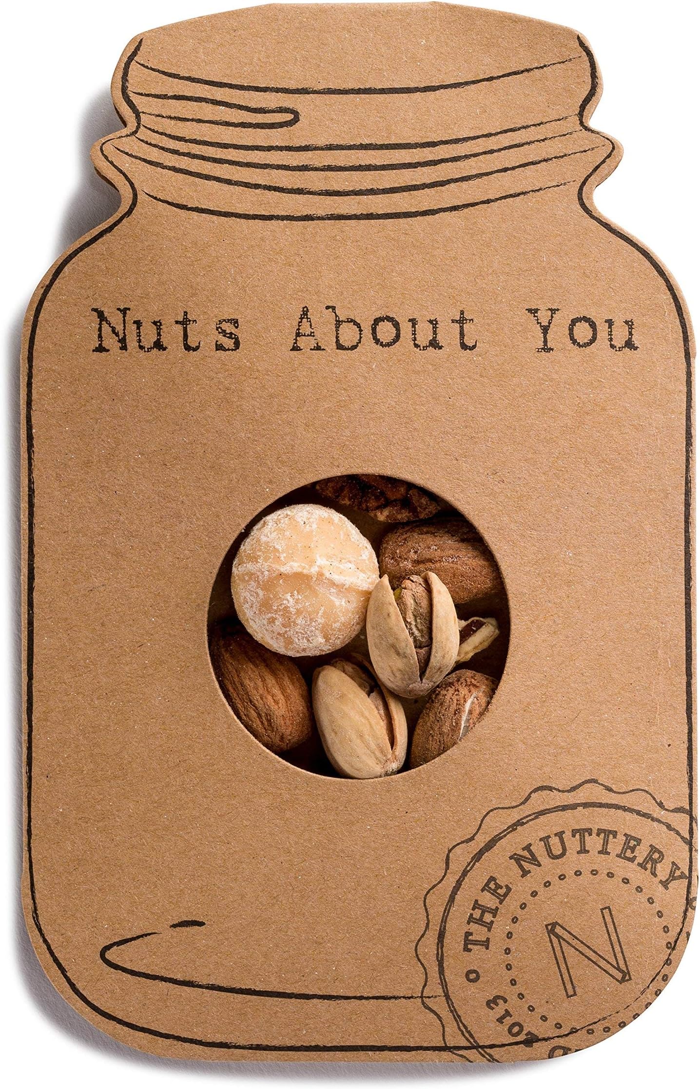 The Nuttery Novelty Greeting Cards (Nuts About You)