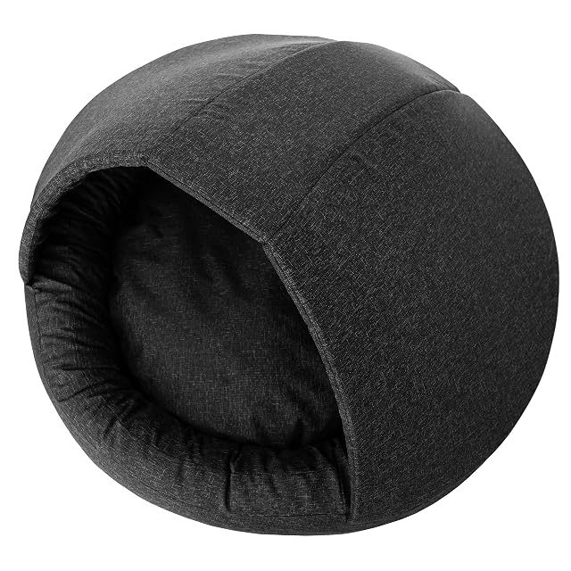 Foto 6 de 8 de PillowPrim Cama 2 en 1 para perros y caseta para perros, casa de tela, cueva para gatos, caseta para perros