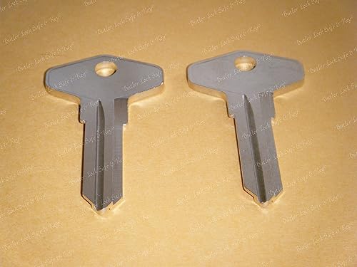 Dos llaves en blanco ILCO para Jaguar XJ6 XJ12 llave en blanco puertabaúl 1979 1980 1981 1982 1983 1984 1985 1986 1987