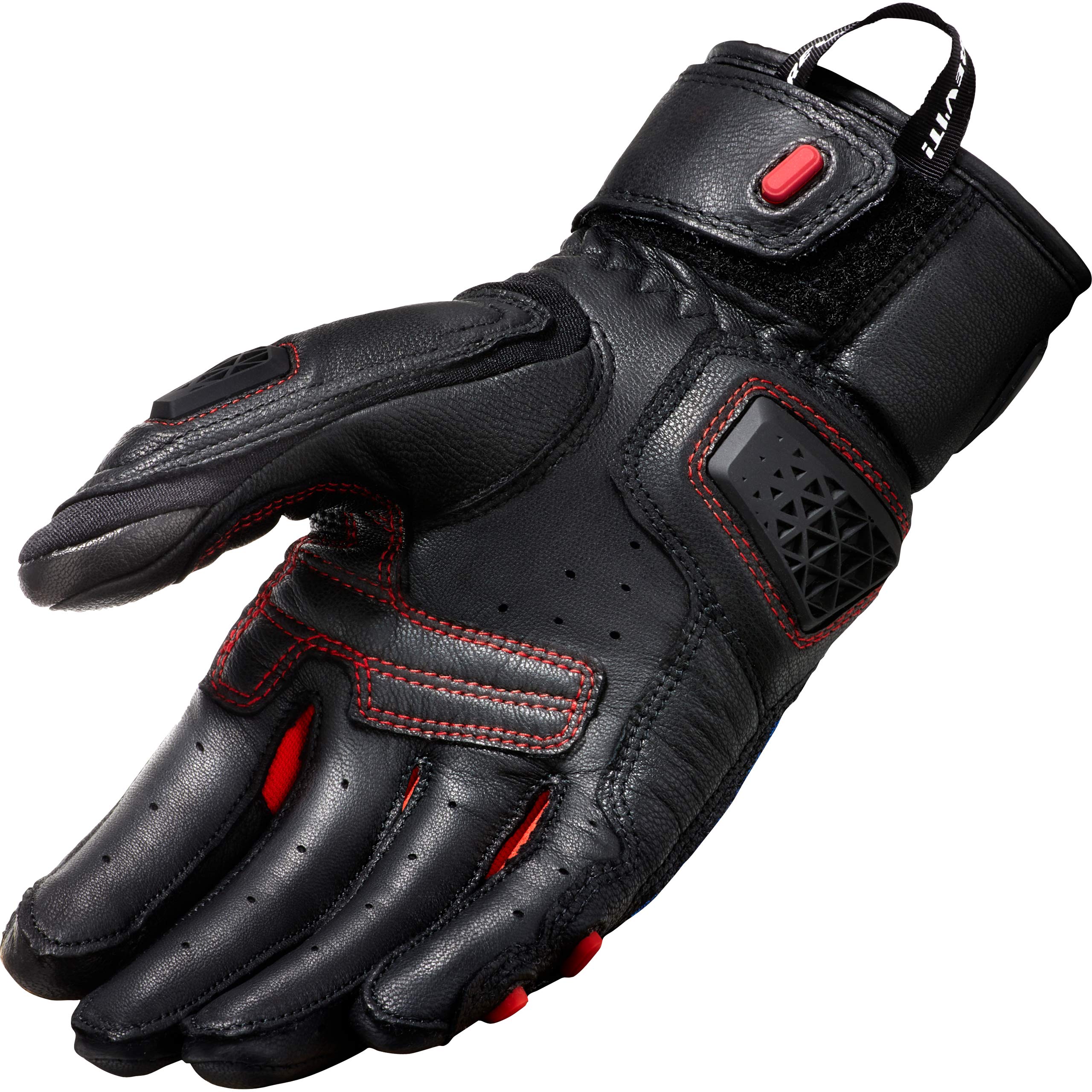 Revit Sand 4 Guanti da moto, nero/blu, S