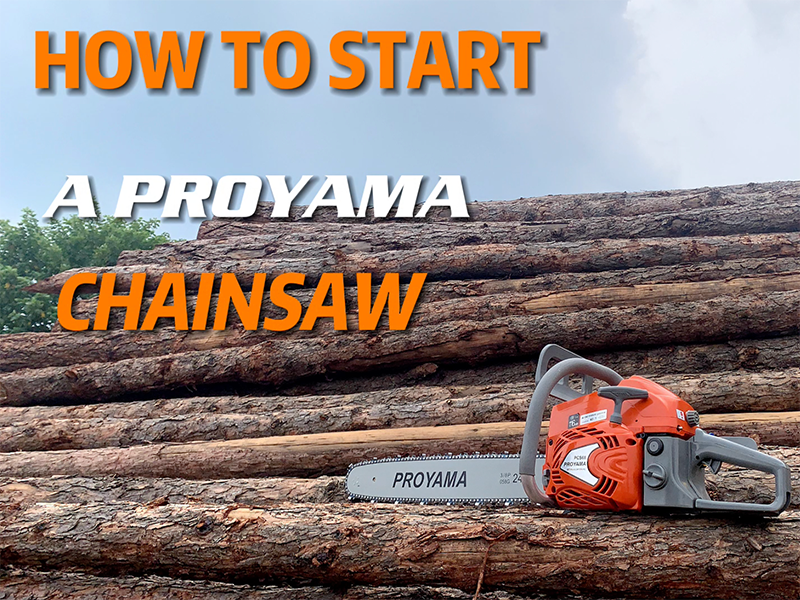 Amazon.com : PROYAMA 62CC Gas Powered Chainsaw, 20 Inch 2-Cycle