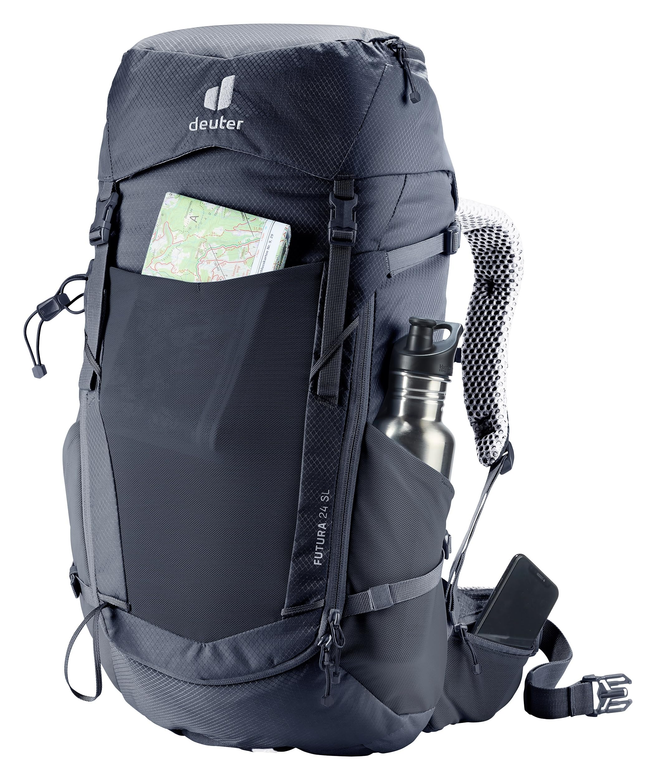 deuter Futura 24 SL plecak turystyczny dla kobiet z siateczkowym tyłem i osłoną przeciwdeszczową