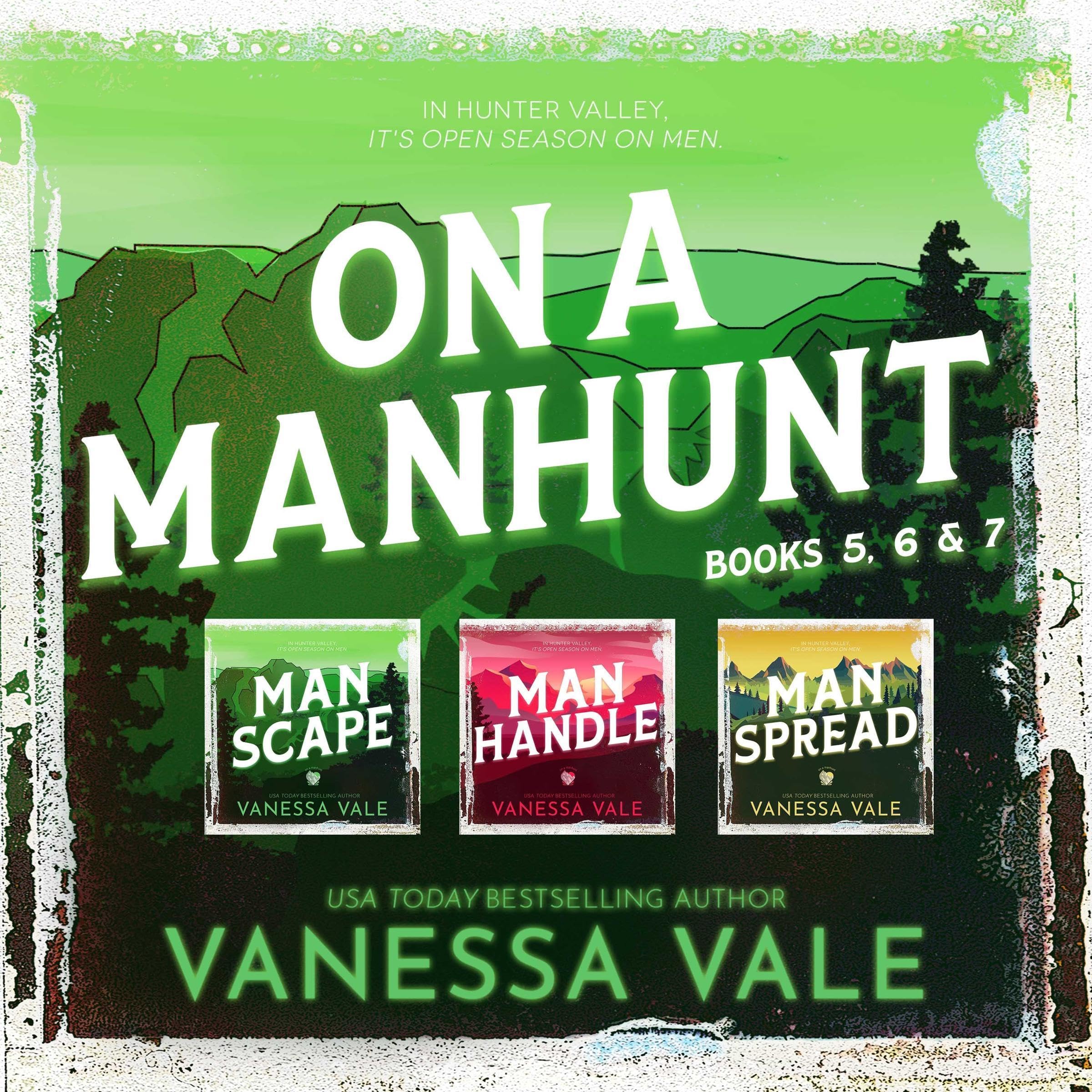 On a Manhunt Series Boxed Set Books 5-7