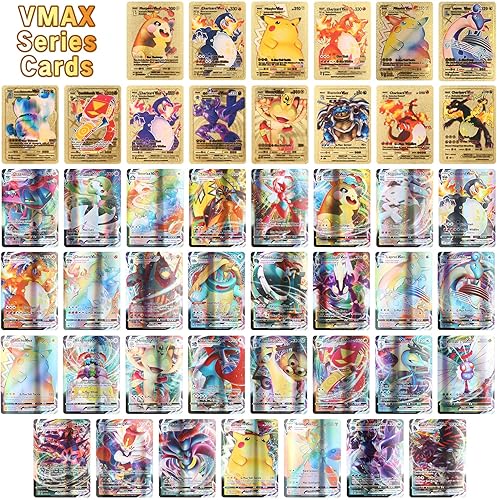 Miniatura 3 de 155 tarjetas TCG, 55 tarjetas de papel de aluminio dorado y 100 tarjetas de la serie V raras de arco iris, tarjeta de suministro limitado Vmax DX