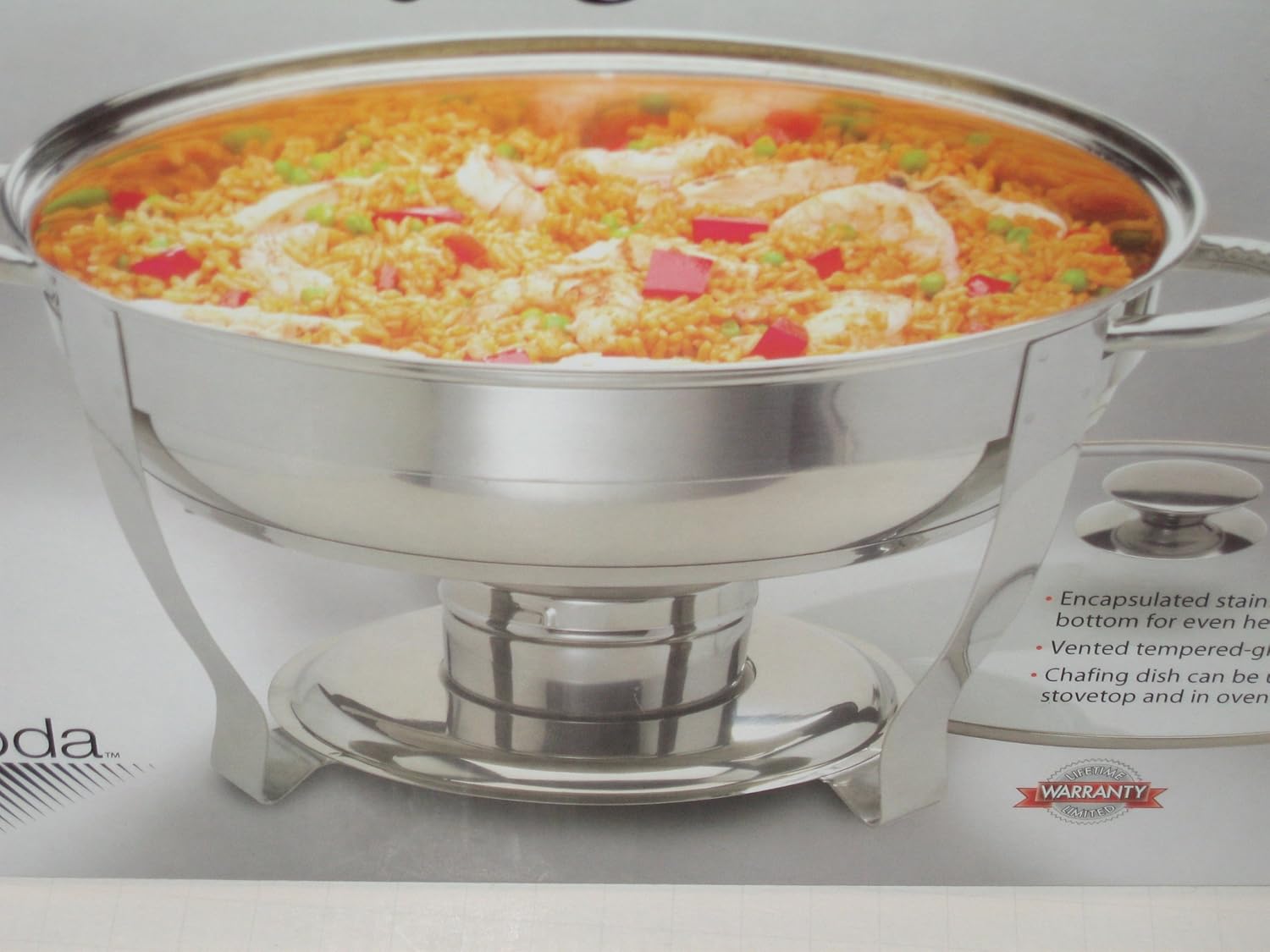 5 Quart Multifunction Chafing Dish Home & Kitchen