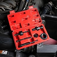 Vista 6 de ABN Kit de herramientas de instalación de bomba de dirección asistida automotriz para extractor de poleas - Juego de extracción de extractores