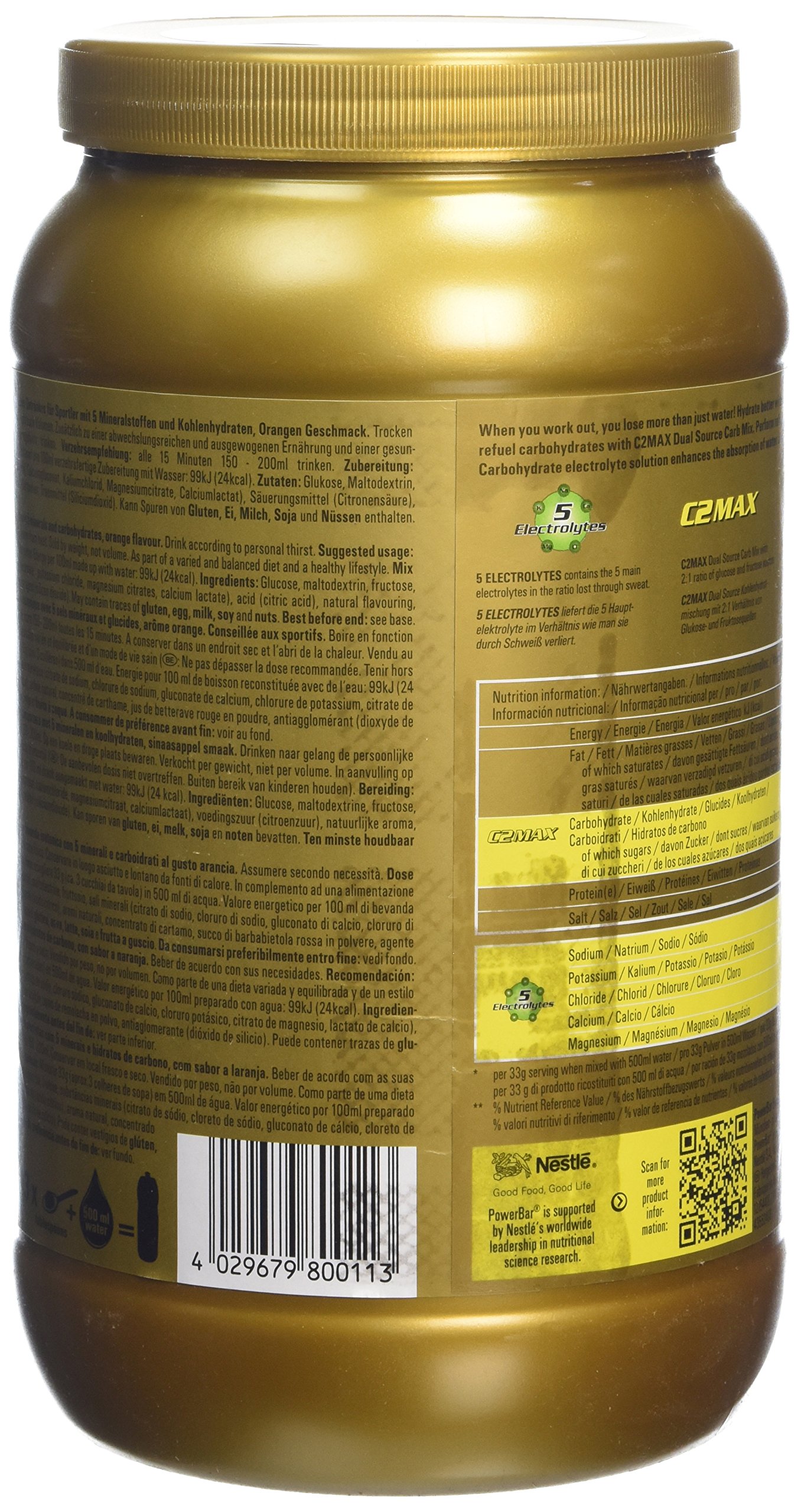 Powerbar Isoactive napój sportowy, pomarańczowy, 1320 g