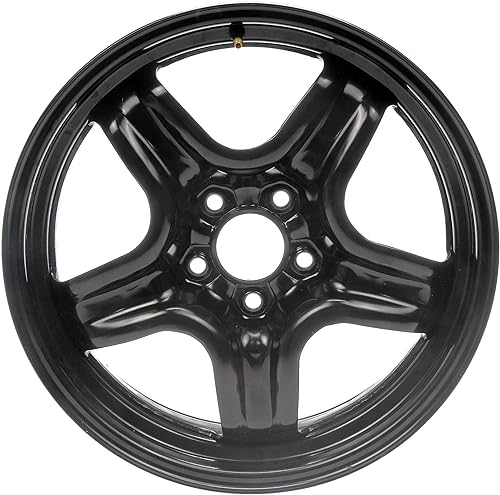 Dorman 939 -101, 17 x 7 pulgadas Rueda de acero, color negro