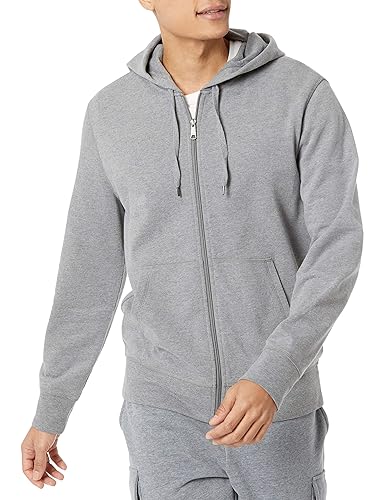Amazon Essentials Men's Lightweight French Terry Full-Zip Hoodie