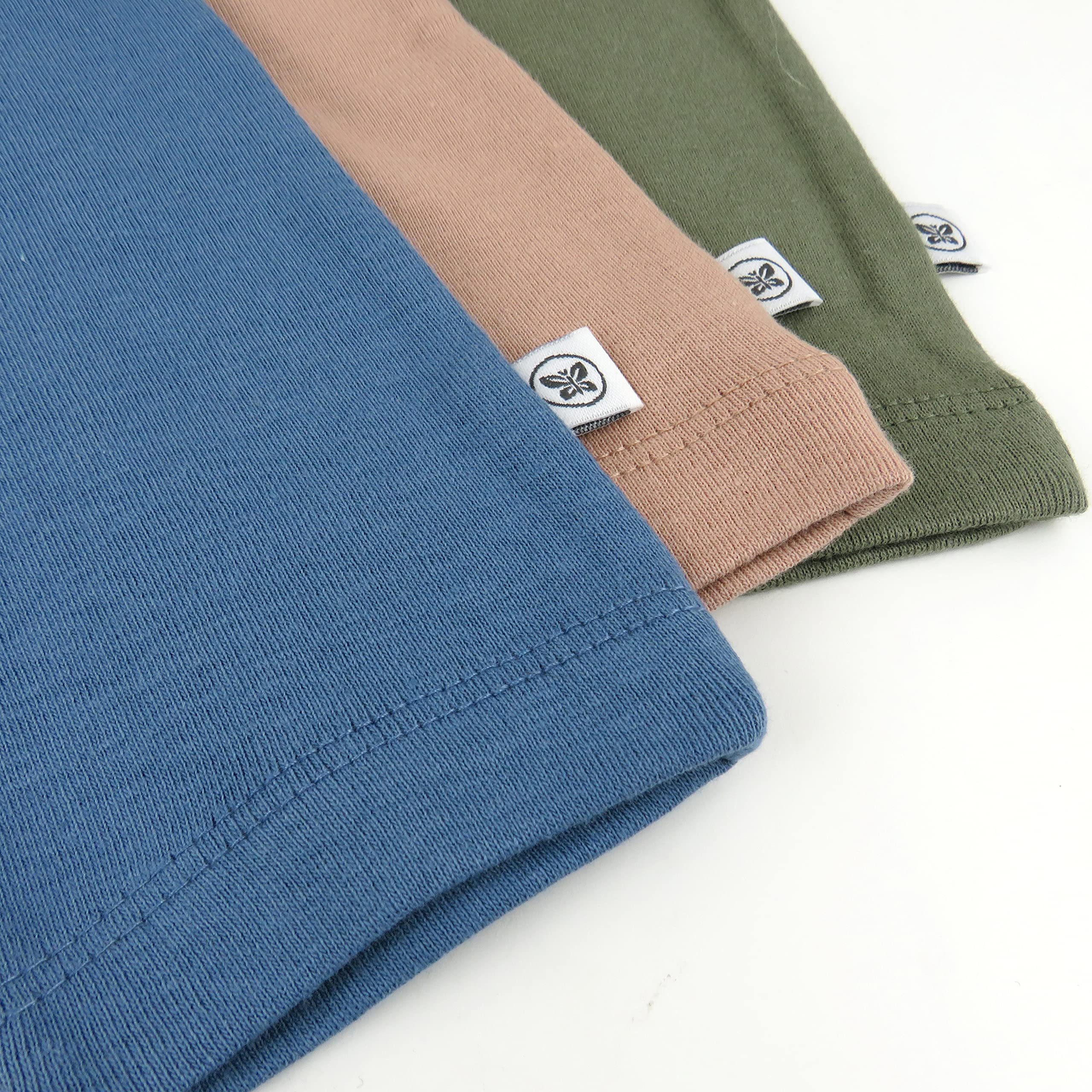 HonestBaby Baby Infant Organic Cotton Cuff-Less Harem Pants Multi-Pack, 18 Months