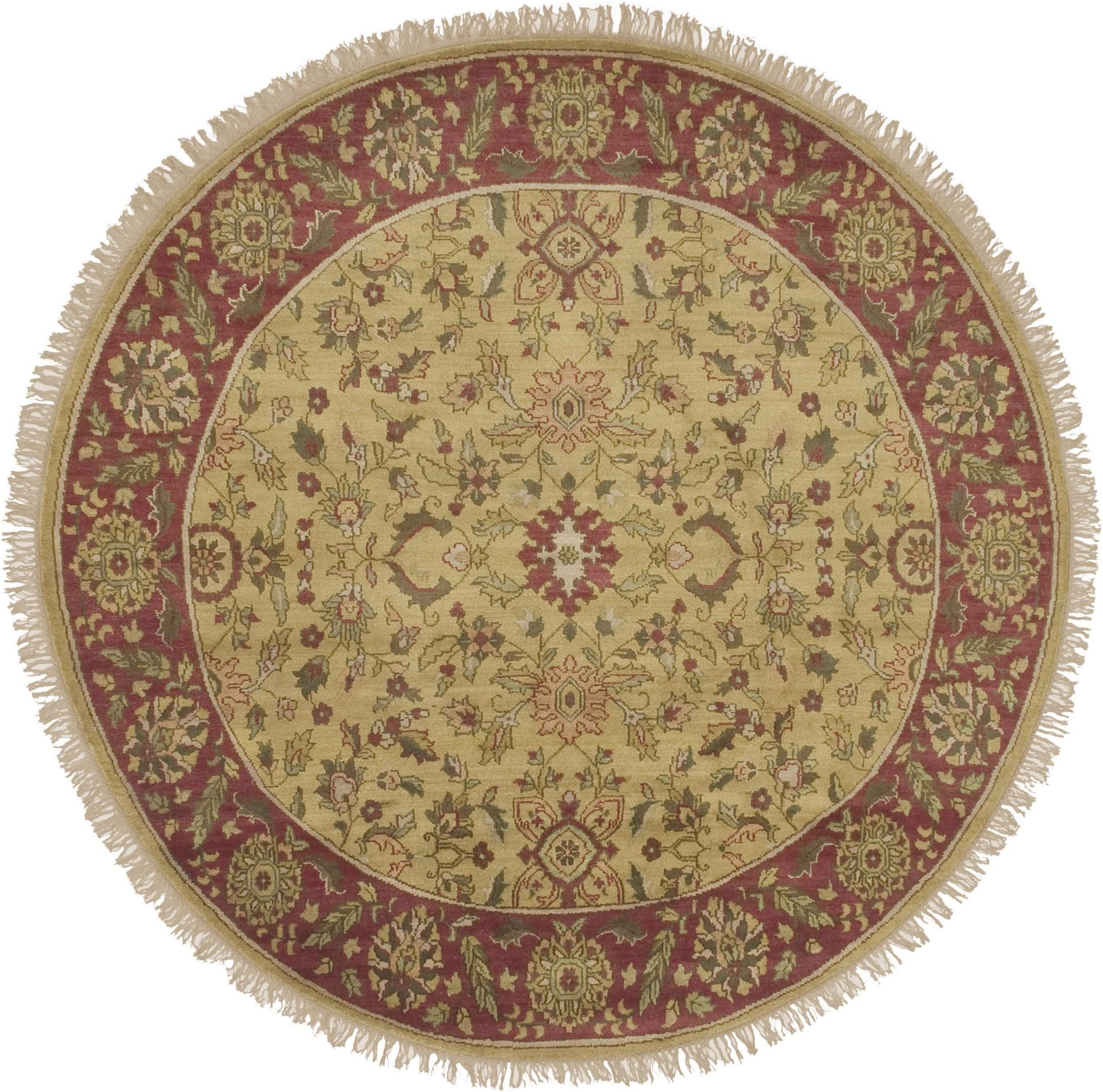 Surya Burgundy Babylon 8 x 8 Rug