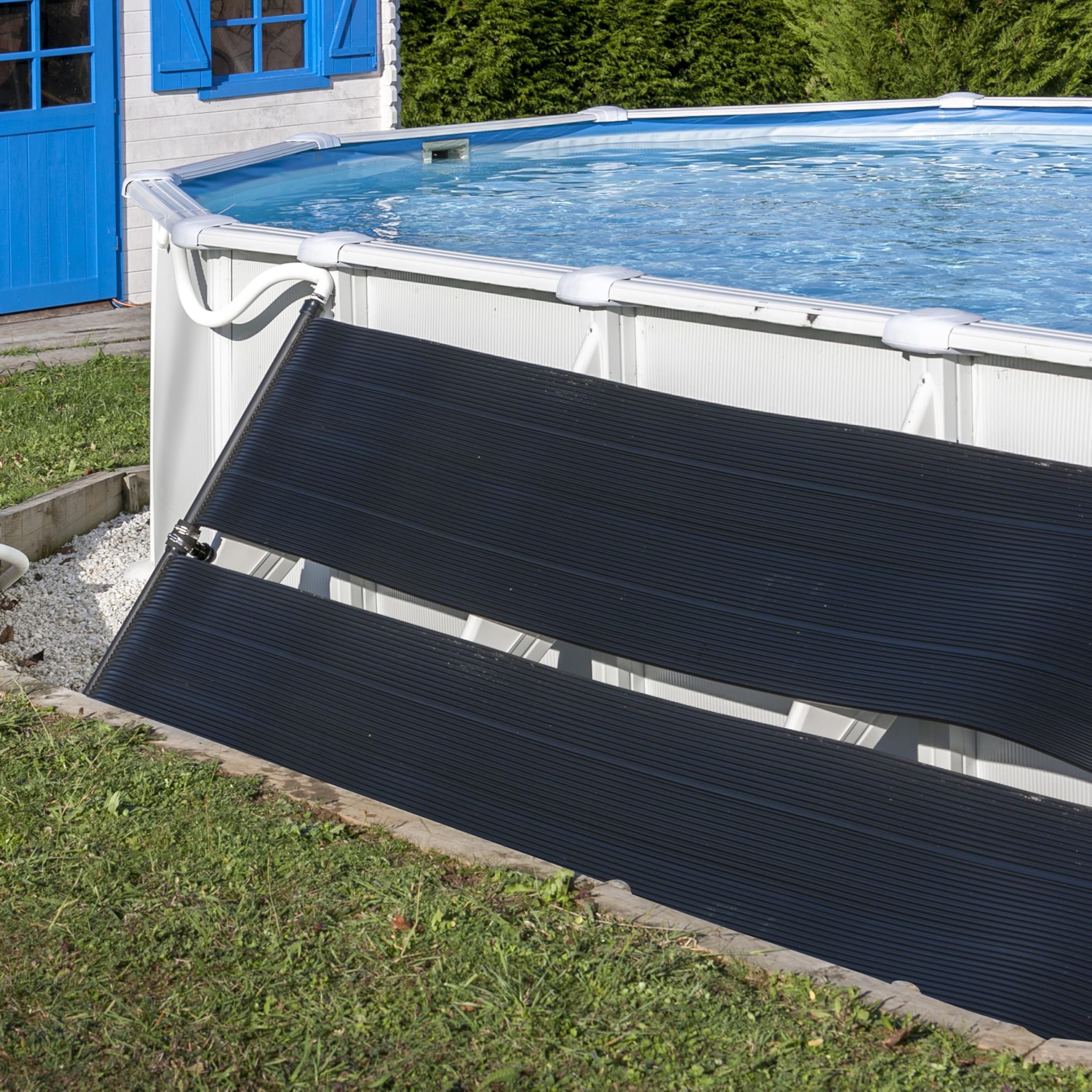 Gre AR2069 - Riscaldatore solare per piscine fuori terra. Pompa minima richiesta: 1/2 CV.