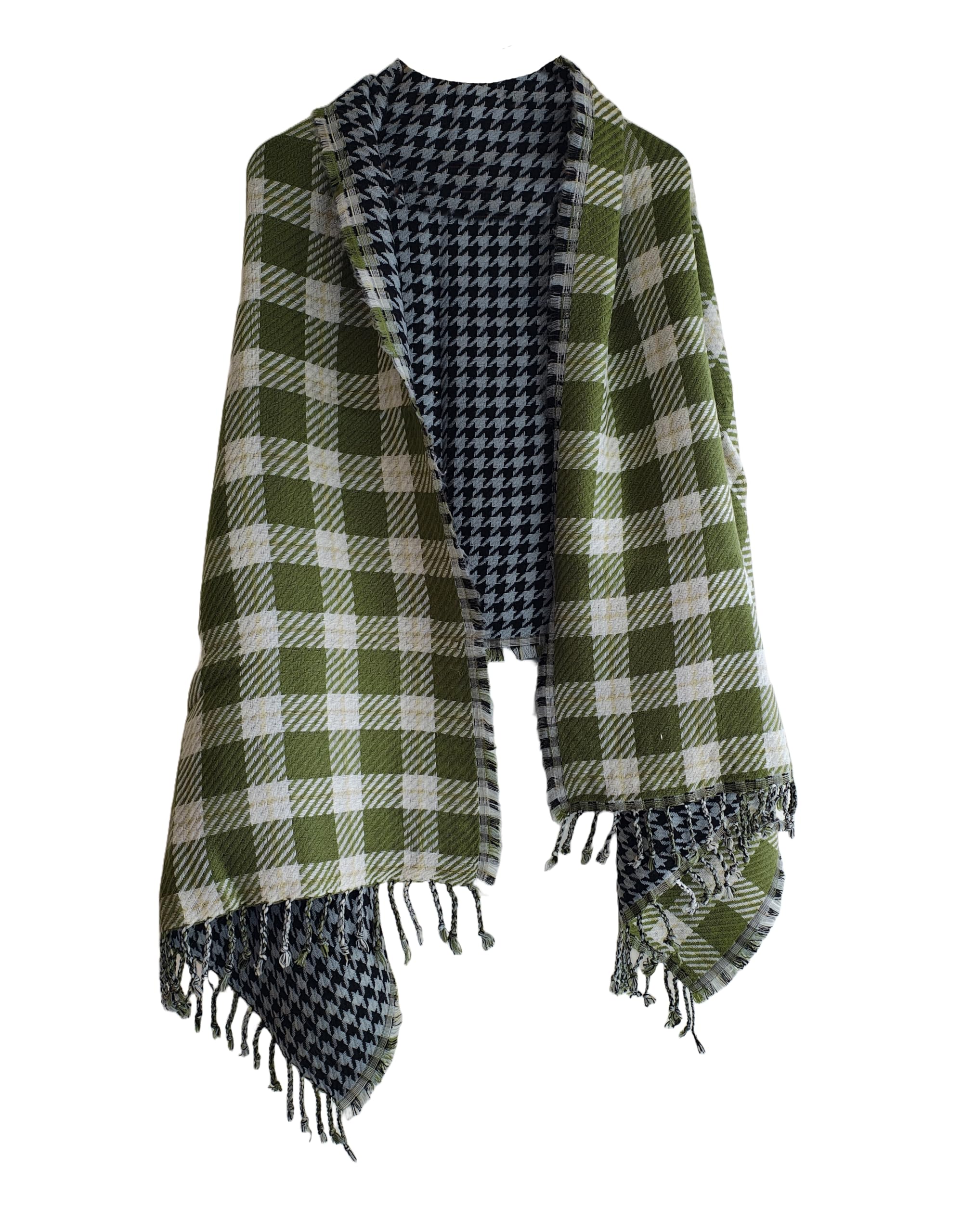 Unisex Warm And Soft Winter Woolen Acrylic Muffler, Stole, Scarf, For Men And Women Reversible Soft Woolen Stole/Shawl/ 180 X 90-image-26