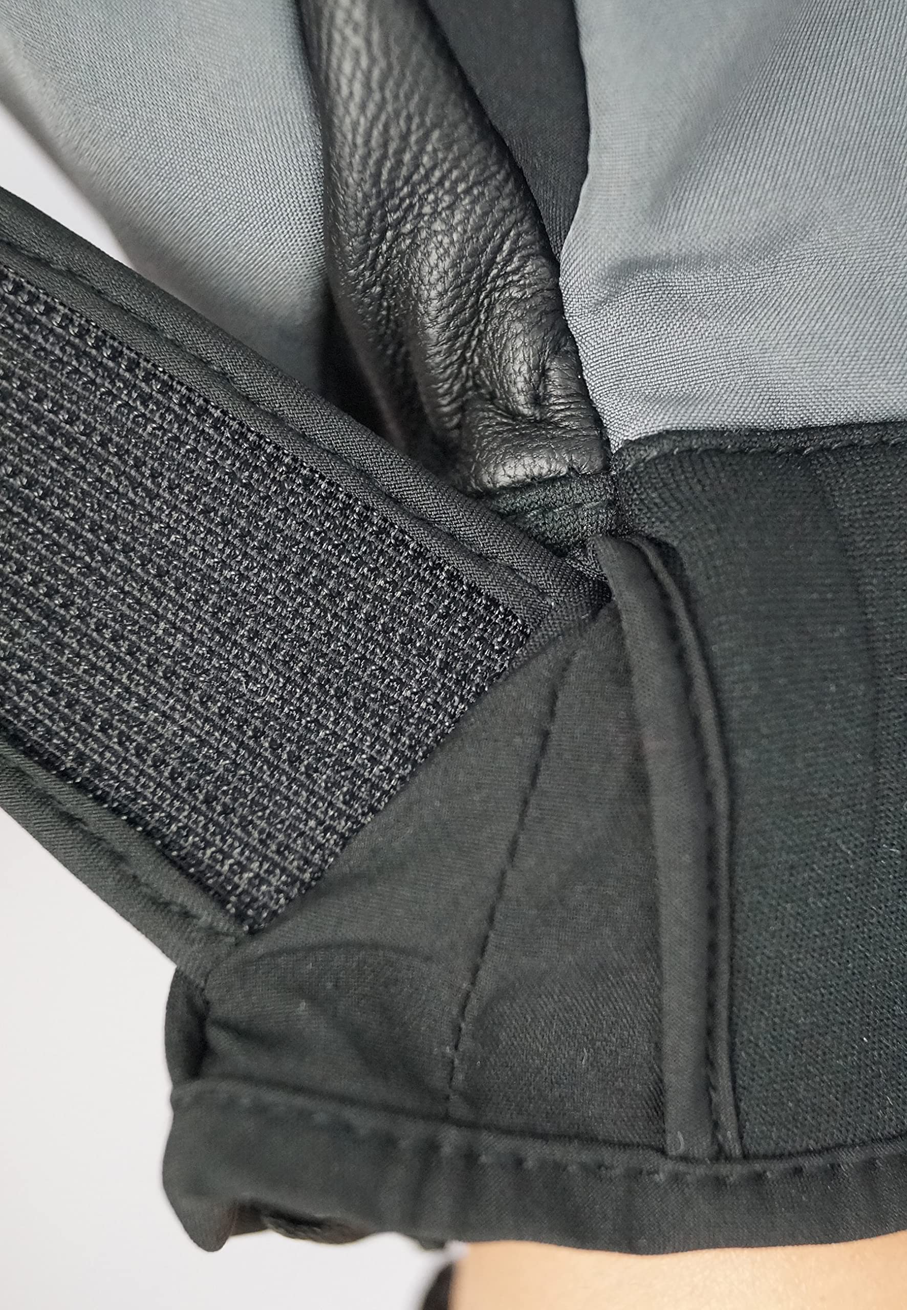 Ryan Meida® Dry TOUCH-TEC™ mit Handgelenksschlaufe und wasserdichter Membran an der Handinnenfläche, angenehm warme Skihandschuhe Schneehandschuhe dank PrimaLoft® Silver Active Isolation, Touchscreen