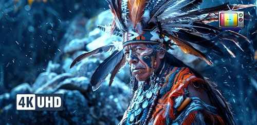 Spiritual Awakening - Native American Flute Healing - Meditation in Harmony with the Wolf Spirit For Fire TV Screensaver – vue 9