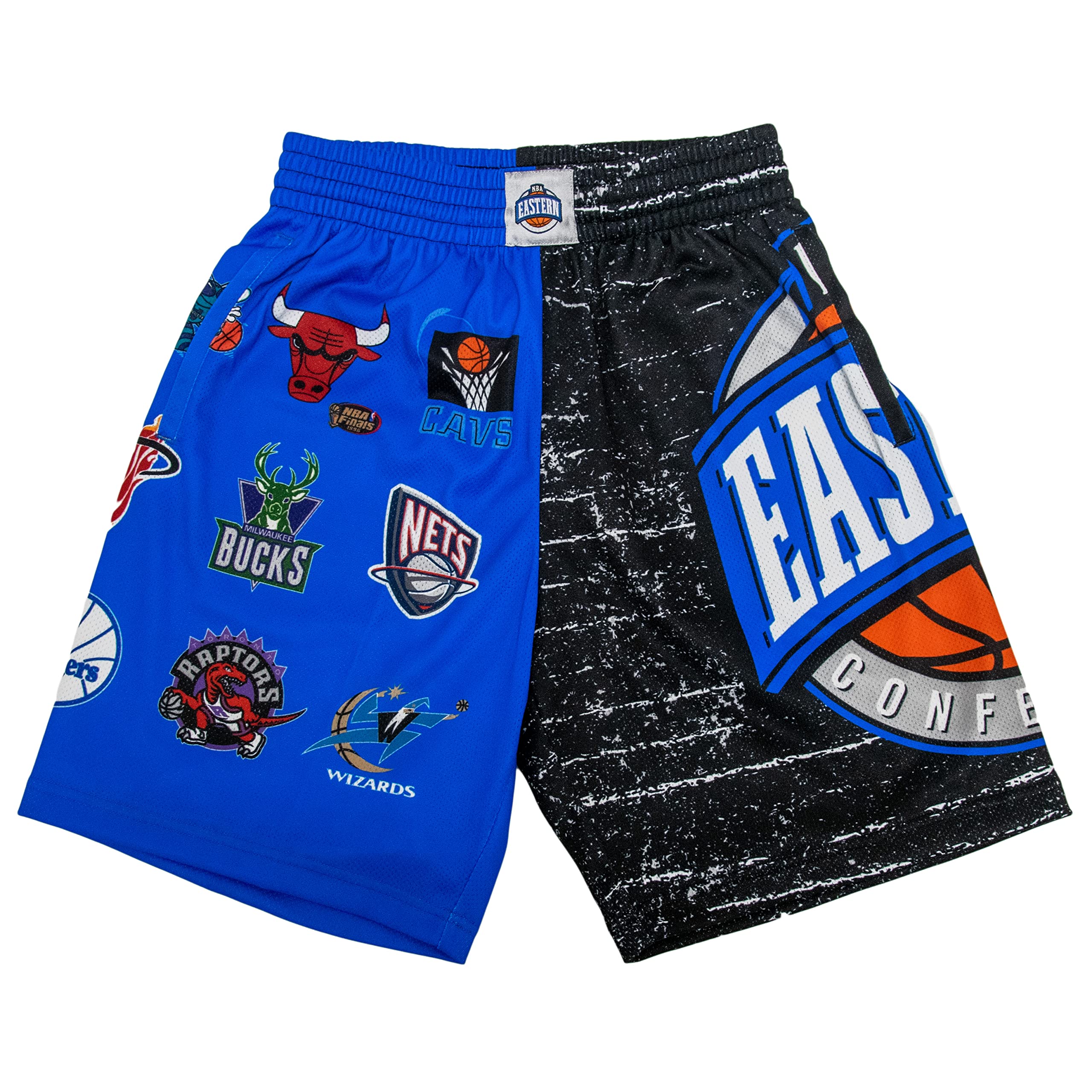 Mitchell & Ness NBA Jumbotron 3.0 Pantalones cortos, Multi/Blanco