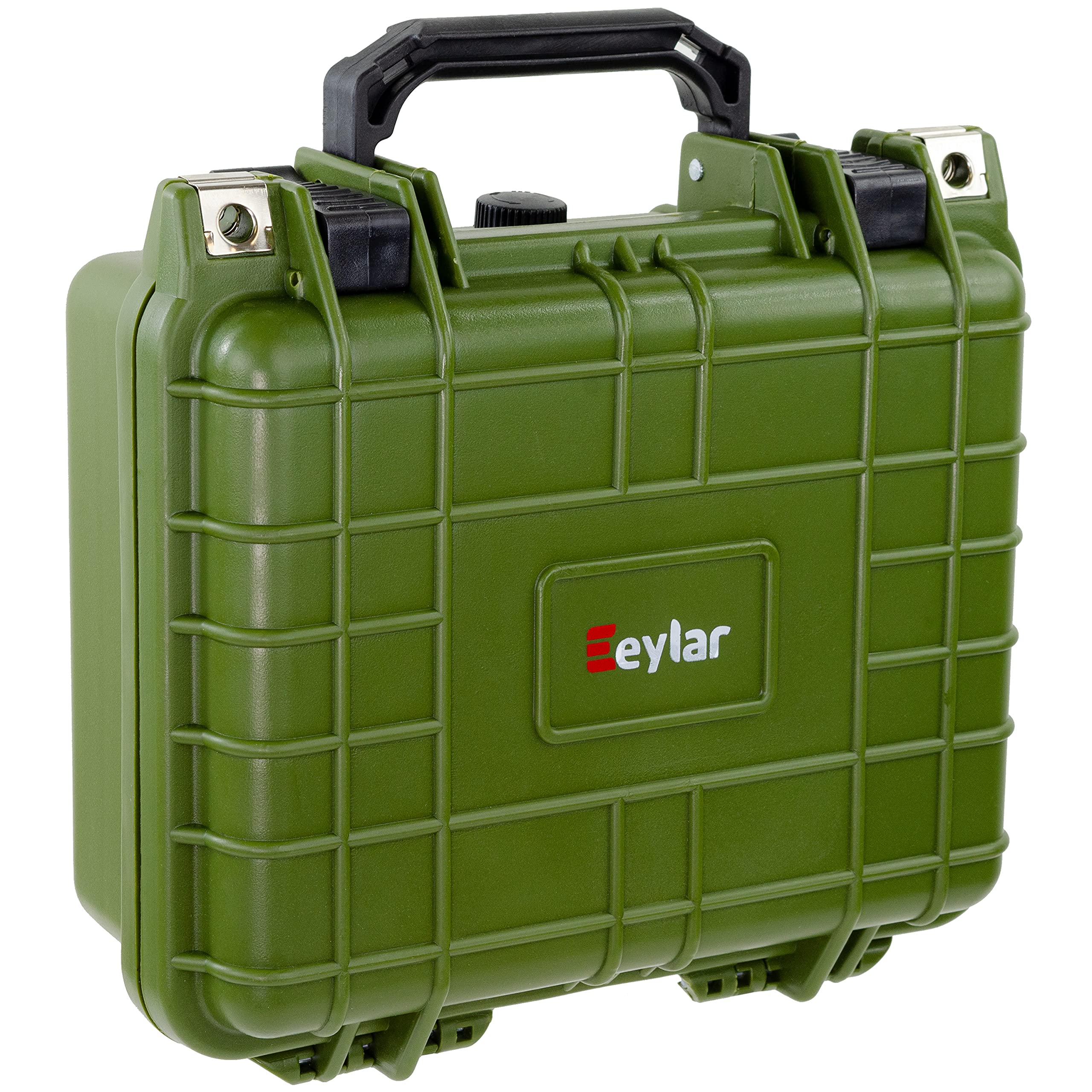 Eylar Small 10.62'' Gear, Equipment, custodia rigida per fotocamera impermeabile con schiuma standard TSA, Verde, Small 10.62", Da viaggio