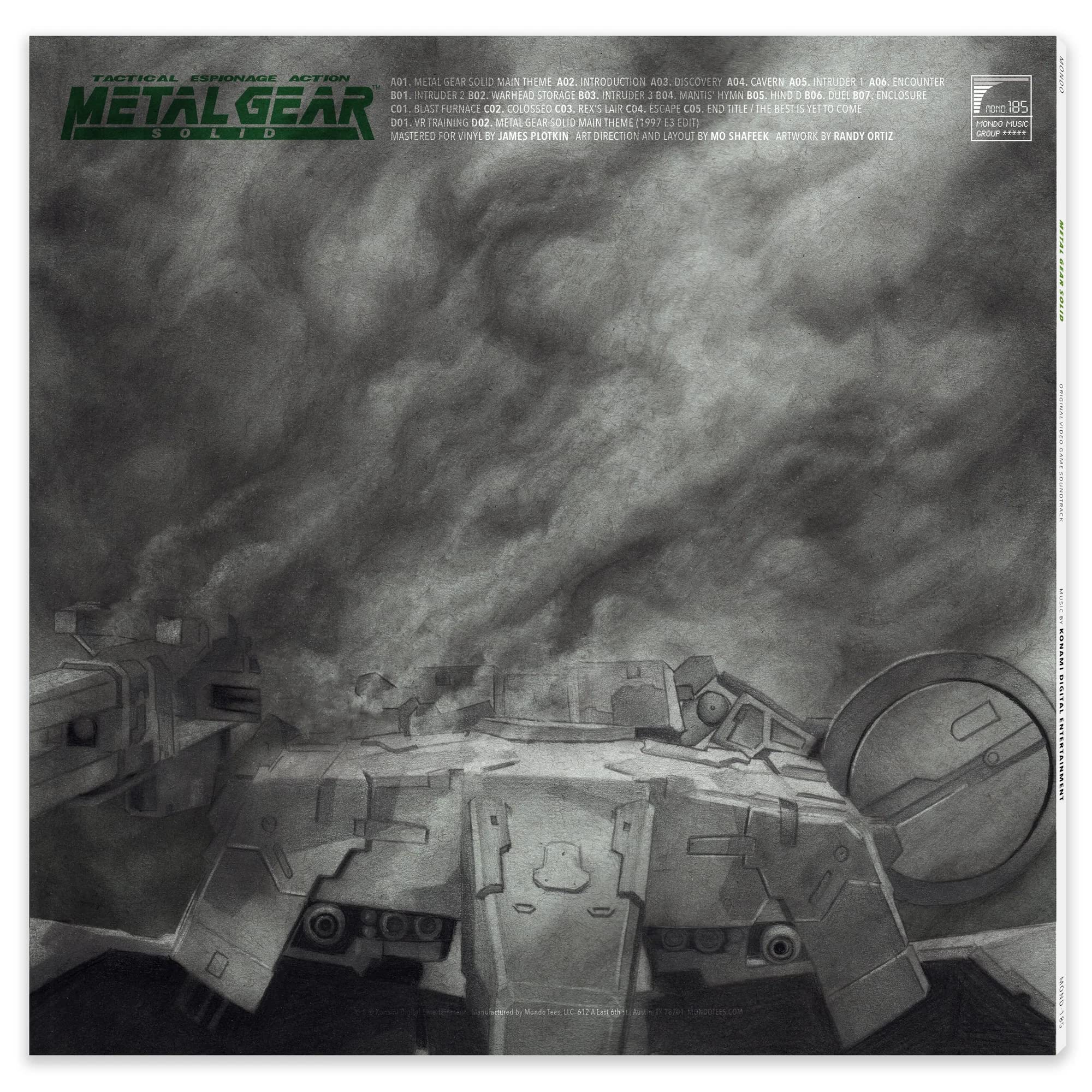 Metal Gear Solid – Original Video Game Soundtrack - Exclusive Green Record