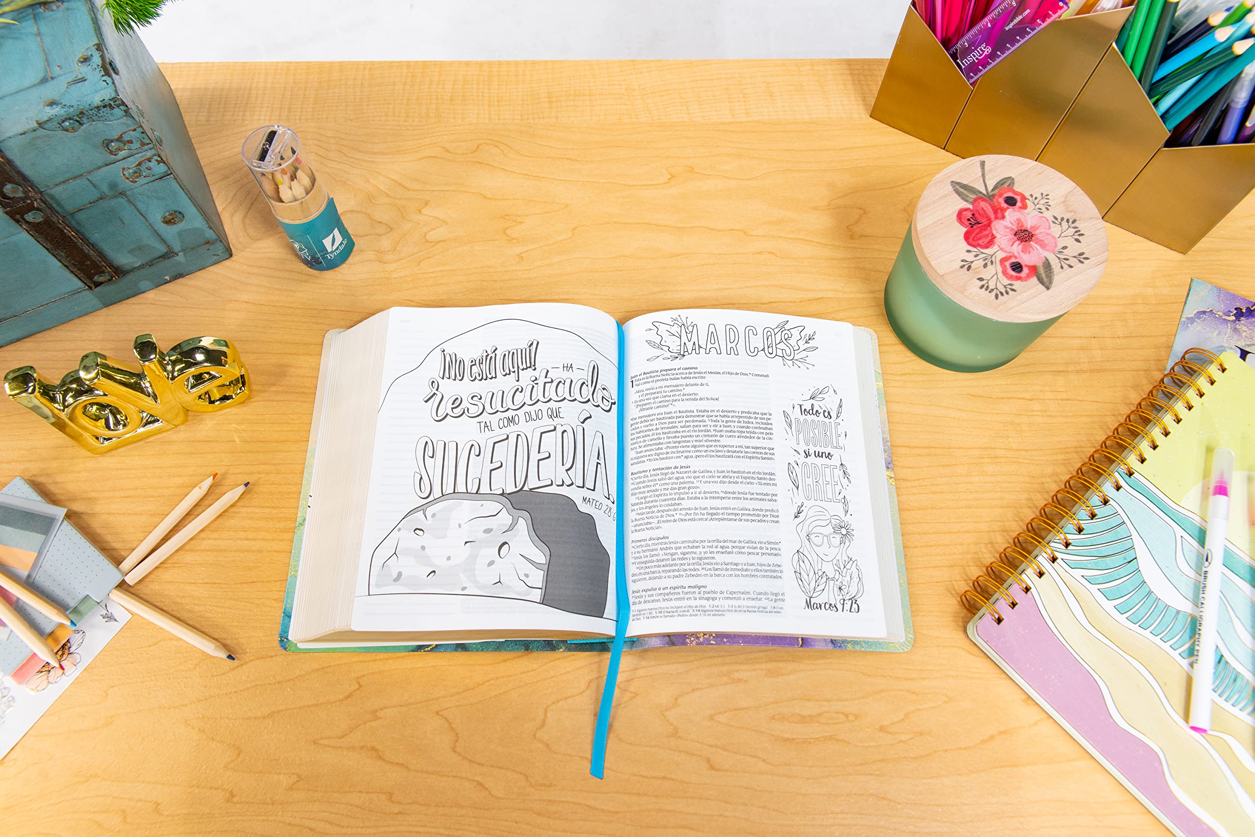Biblia Inspira NTV: Biblia Inspira Ntv - La Biblia Que Inspira Tu Creatividad