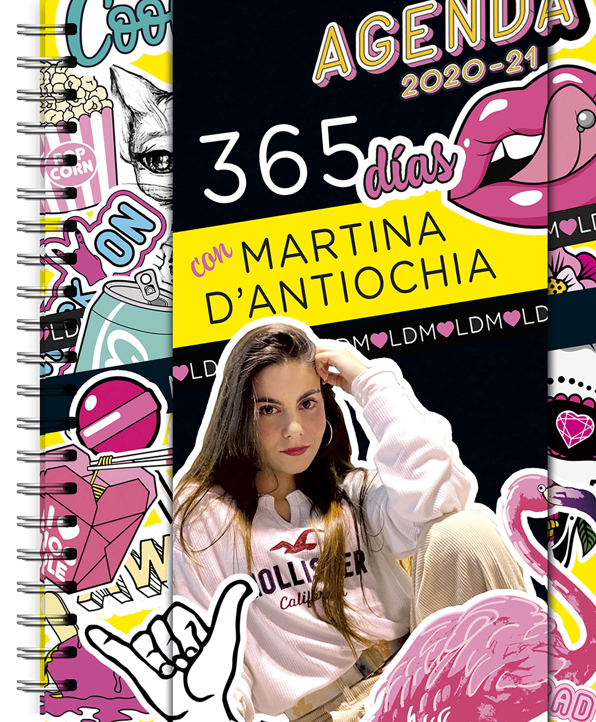 Agenda 2020-2021 | 365 días con Martina d'Antiochia (La diversión de Martina) (Spanish Edition)