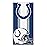 Northwest NFL Indianapolis Colts Unisex-Adult Beach Towel, 30 x 60, Zone Read