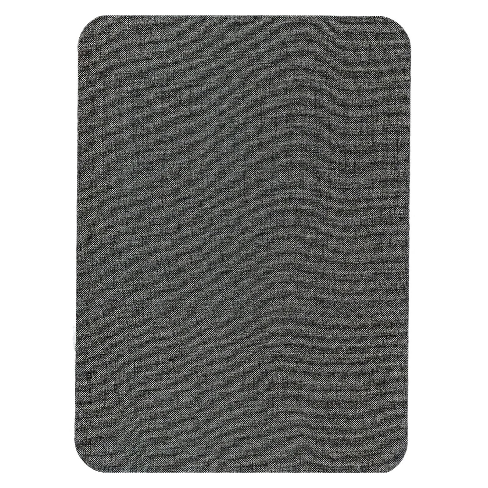 Réparer un canapé déchiré avec le patch en lin gris foncé adhésif pour décoration
