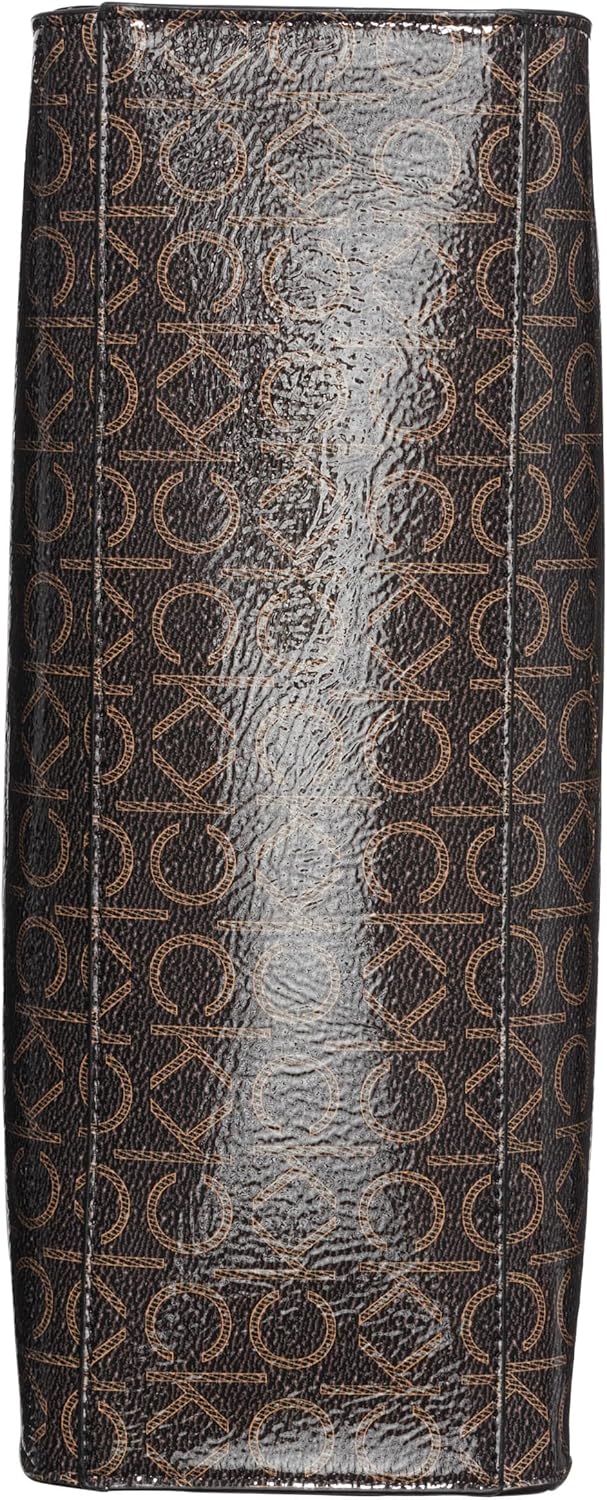 Calvin Klein womens Shelly Novelty Satchel - Image 3