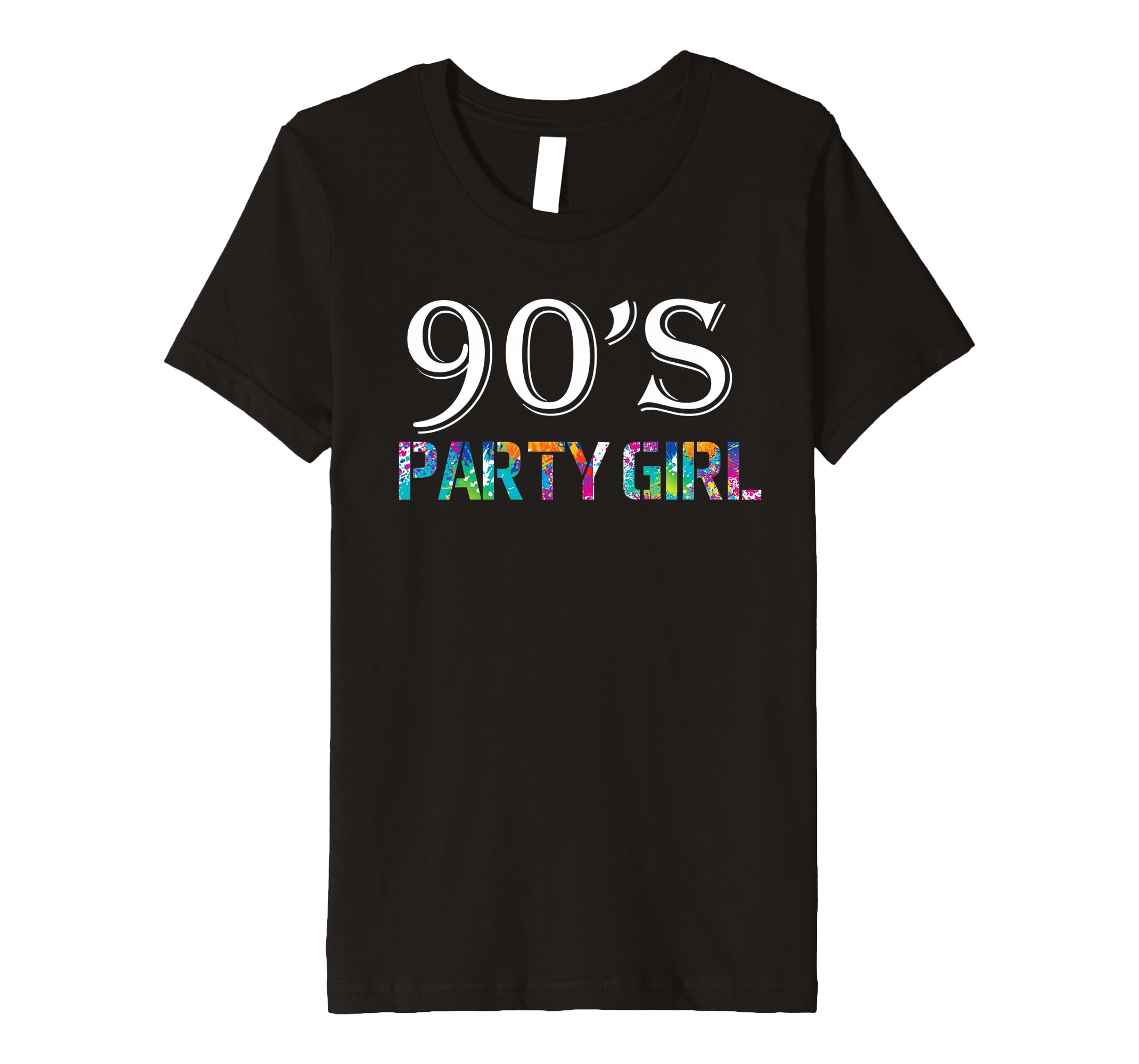 I Party 90\u0027s 90s Love Retro Girl Tees ... | Nineties Amazon.com: