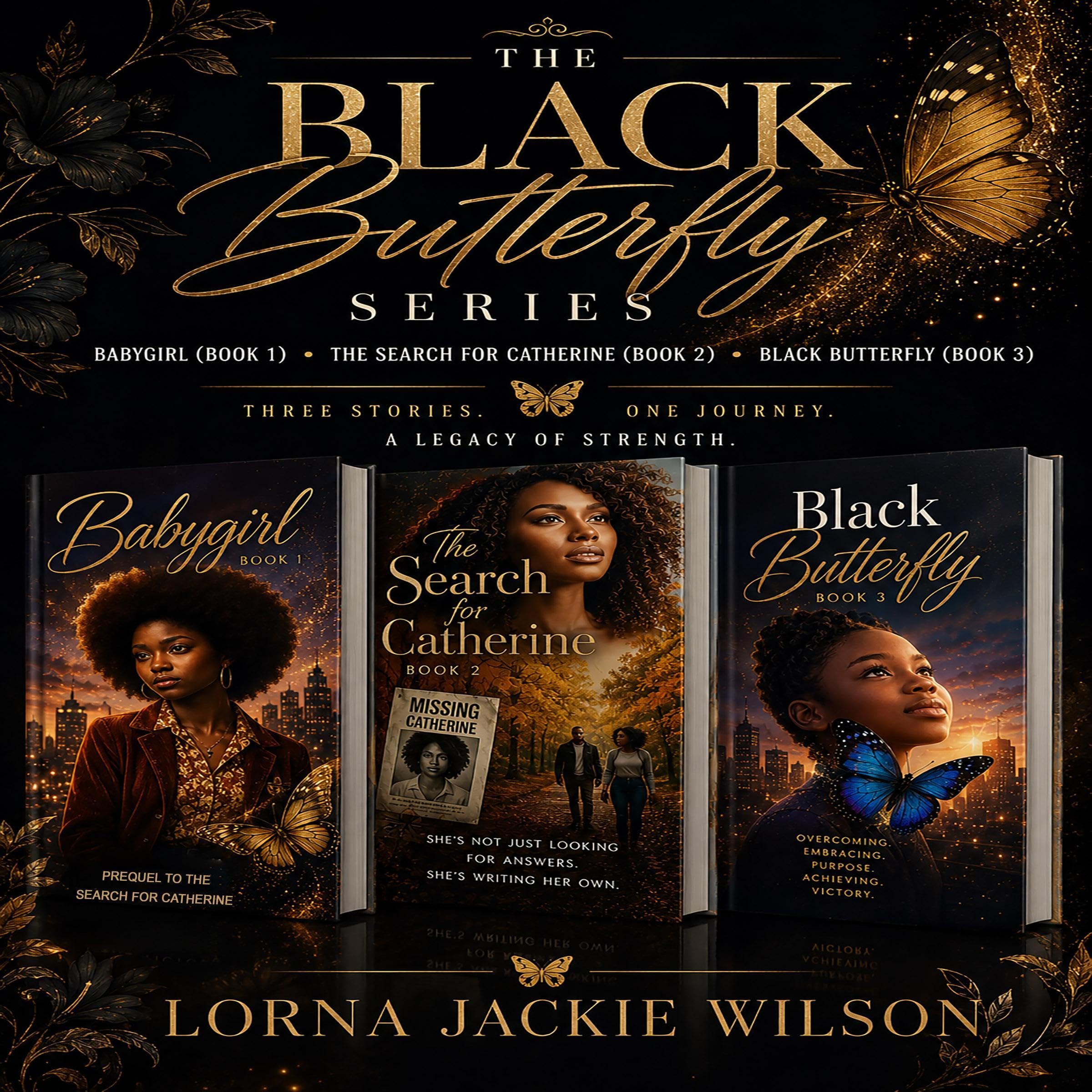 Cover art for Black Butterfly Series