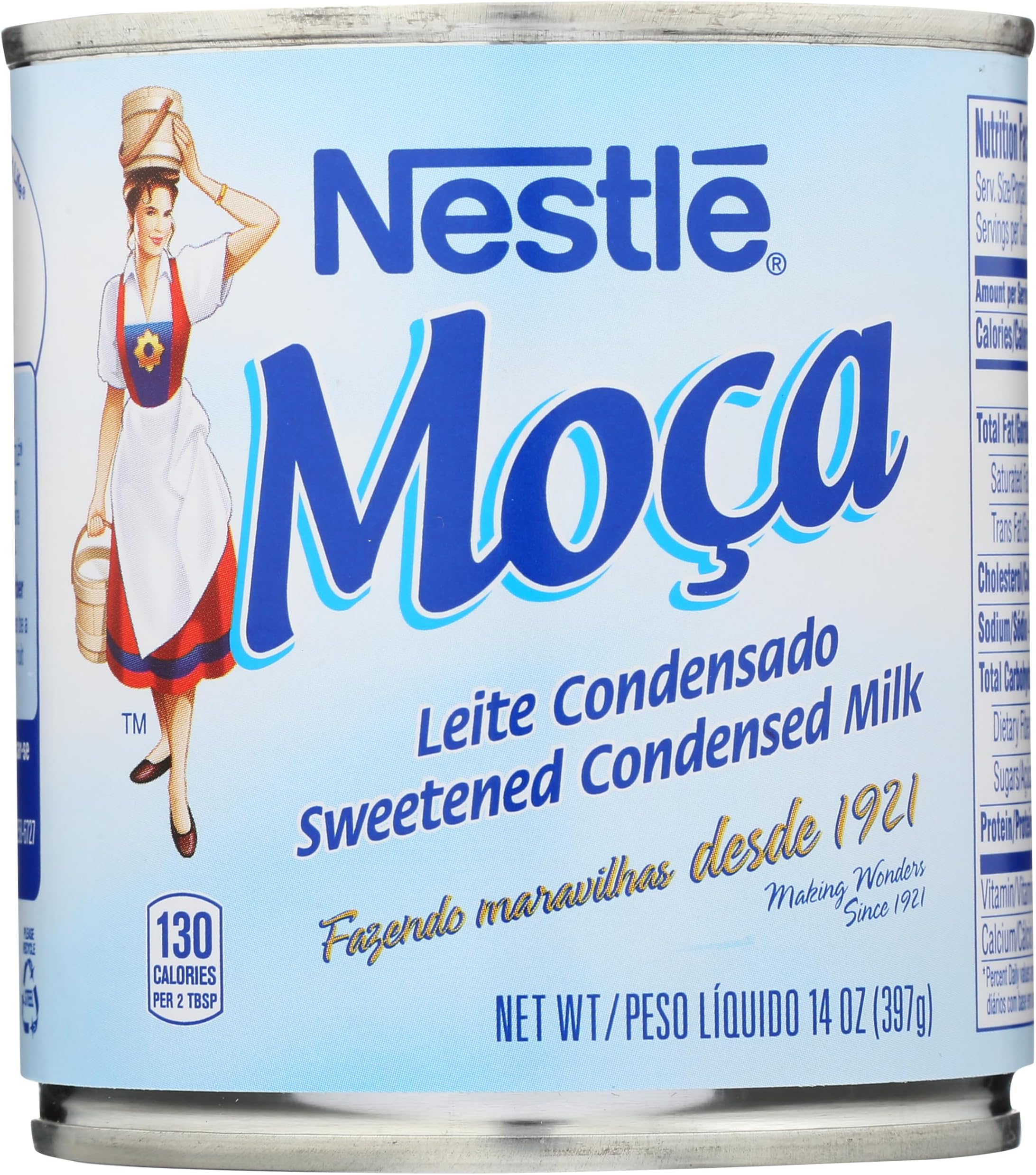 Milk Condensed Moca Sweetened, 14 oz