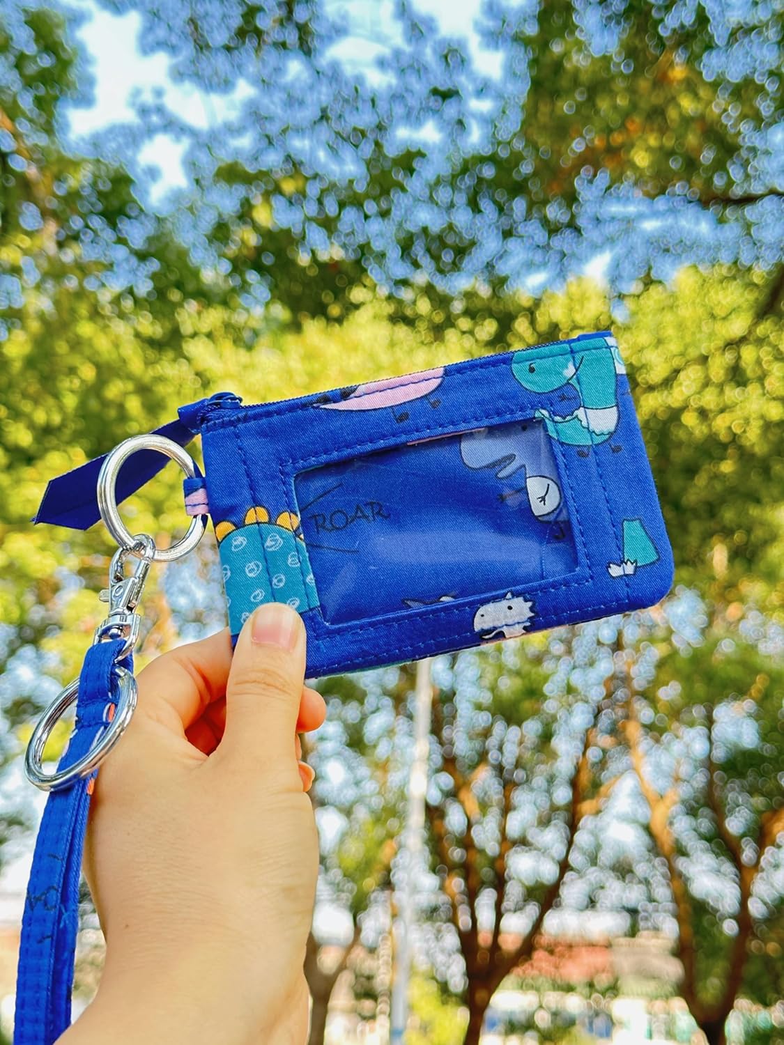 Lanyard Wallet for Women Zip id case with Lanyard id Holder (24) - Image 6