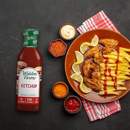 Miniatura 135 de Walden Farms Salsa Alfredo - Salsa cremosa de estilo italiano cero calorías, sin azúcar, keto y sin carbohidratos, botella de 12 onzas