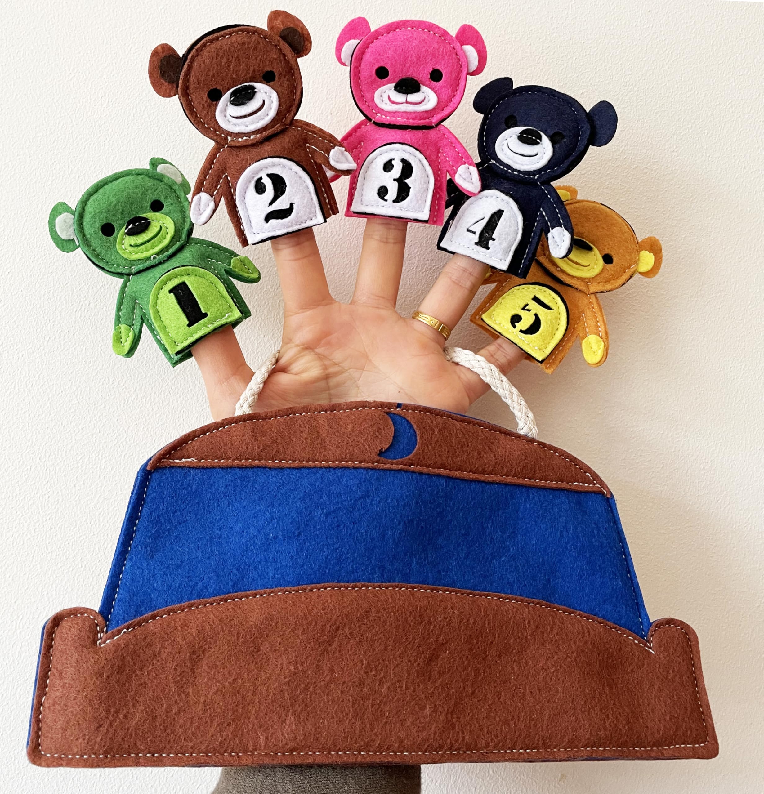 10 in the Bed Finger Puppet Set - Image 2
