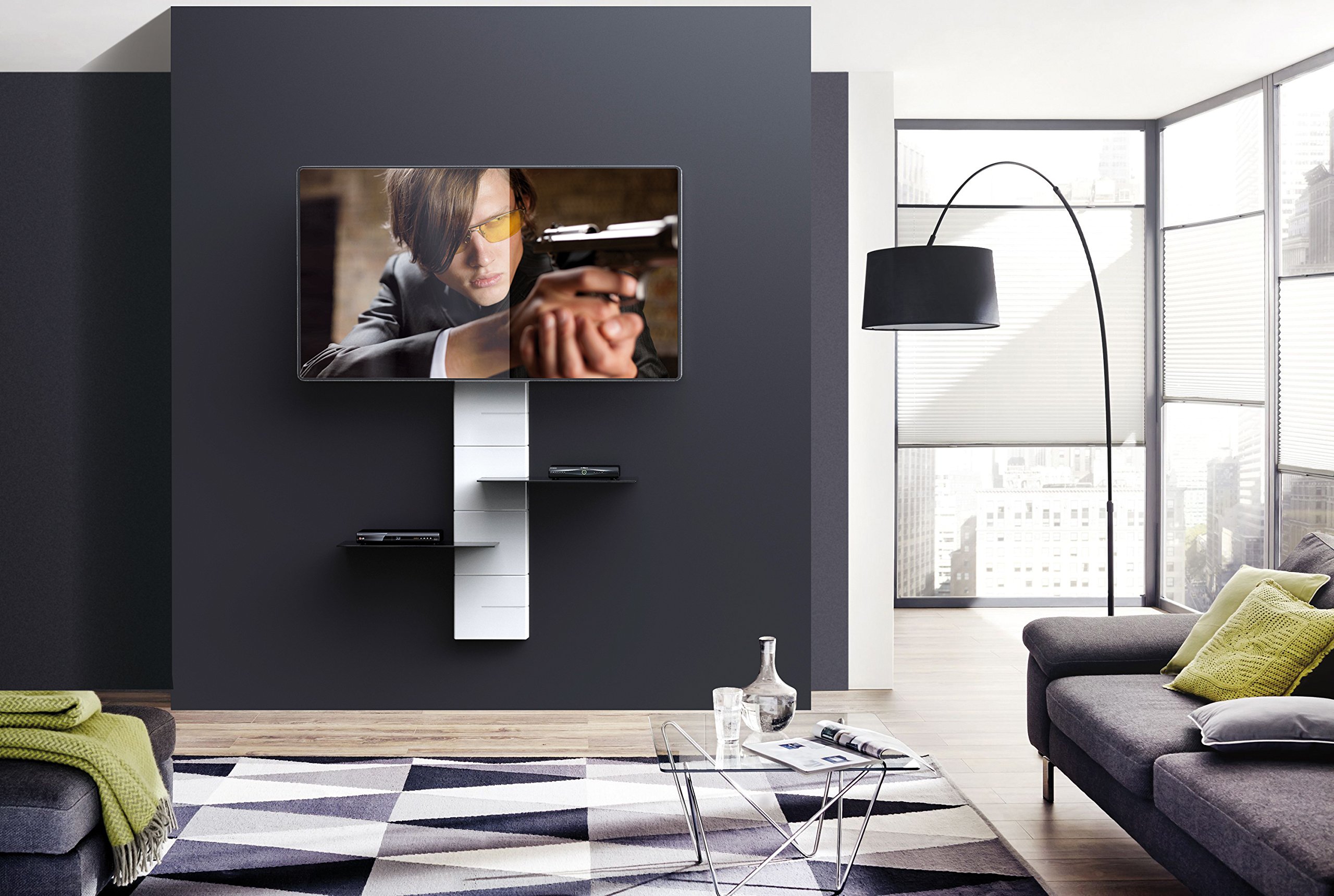 Meliconi Ghost Cubes Shelf Sistema Copricavi Componibile, Bianco