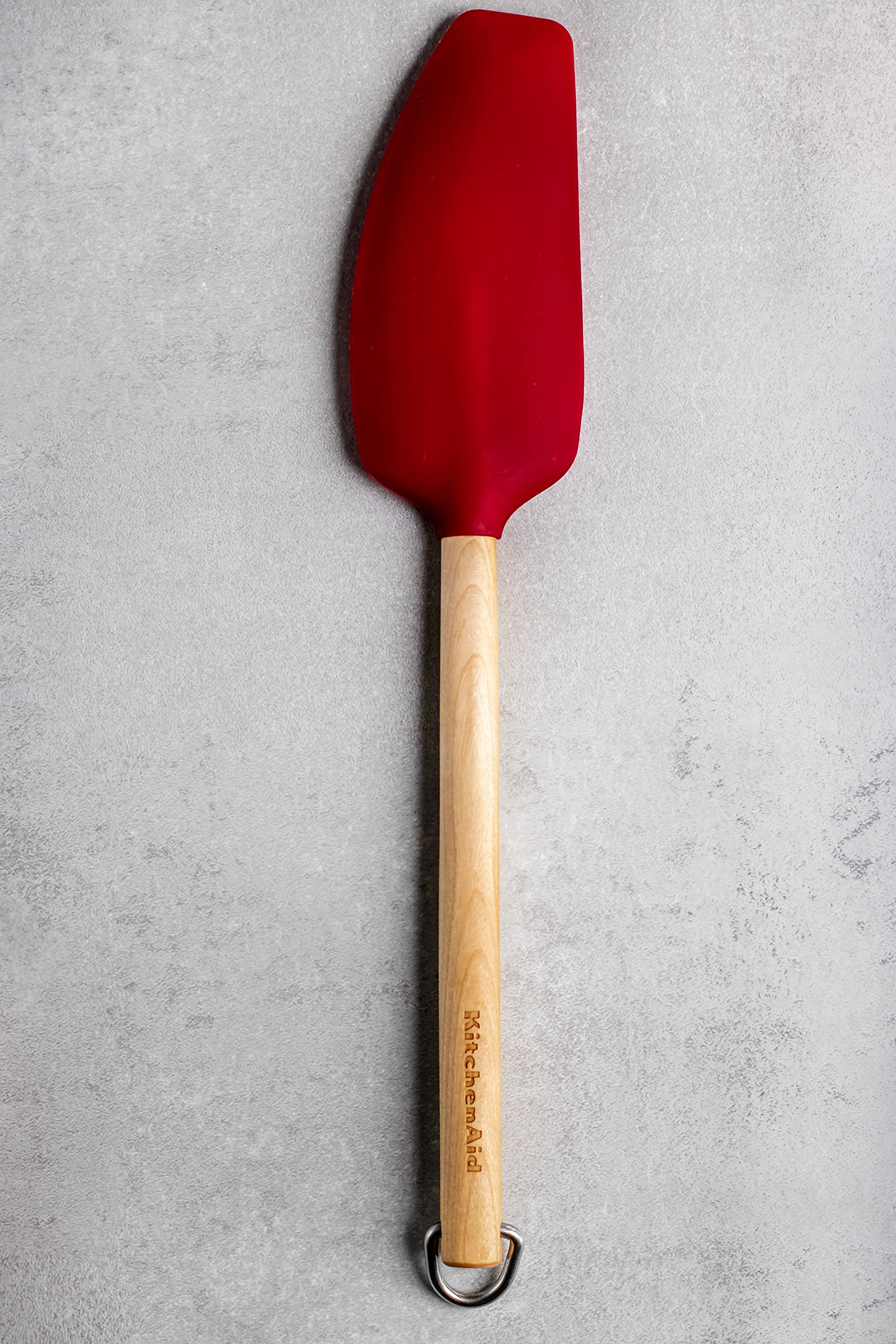 KitchenAid Birchwood Classic - Spatola per miscelare, colore: Rosso impero