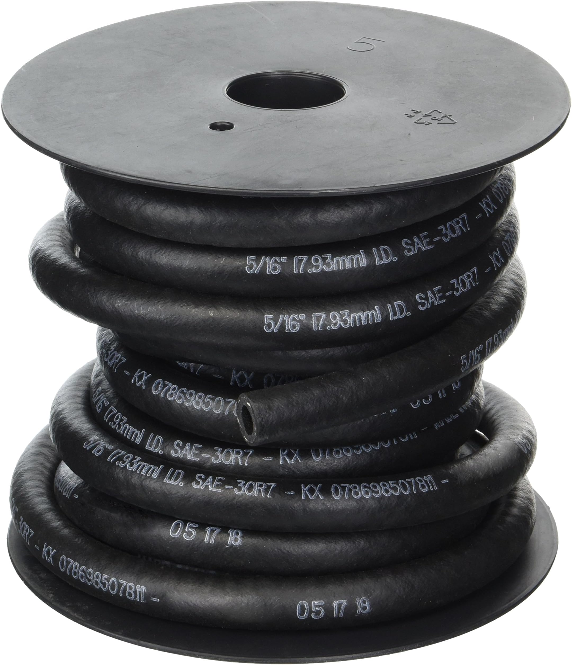 HBD Industries Thermoid SAE 30R7 Fuel Line Hose 25 Foot x 5/16 Inch Inside Diameter