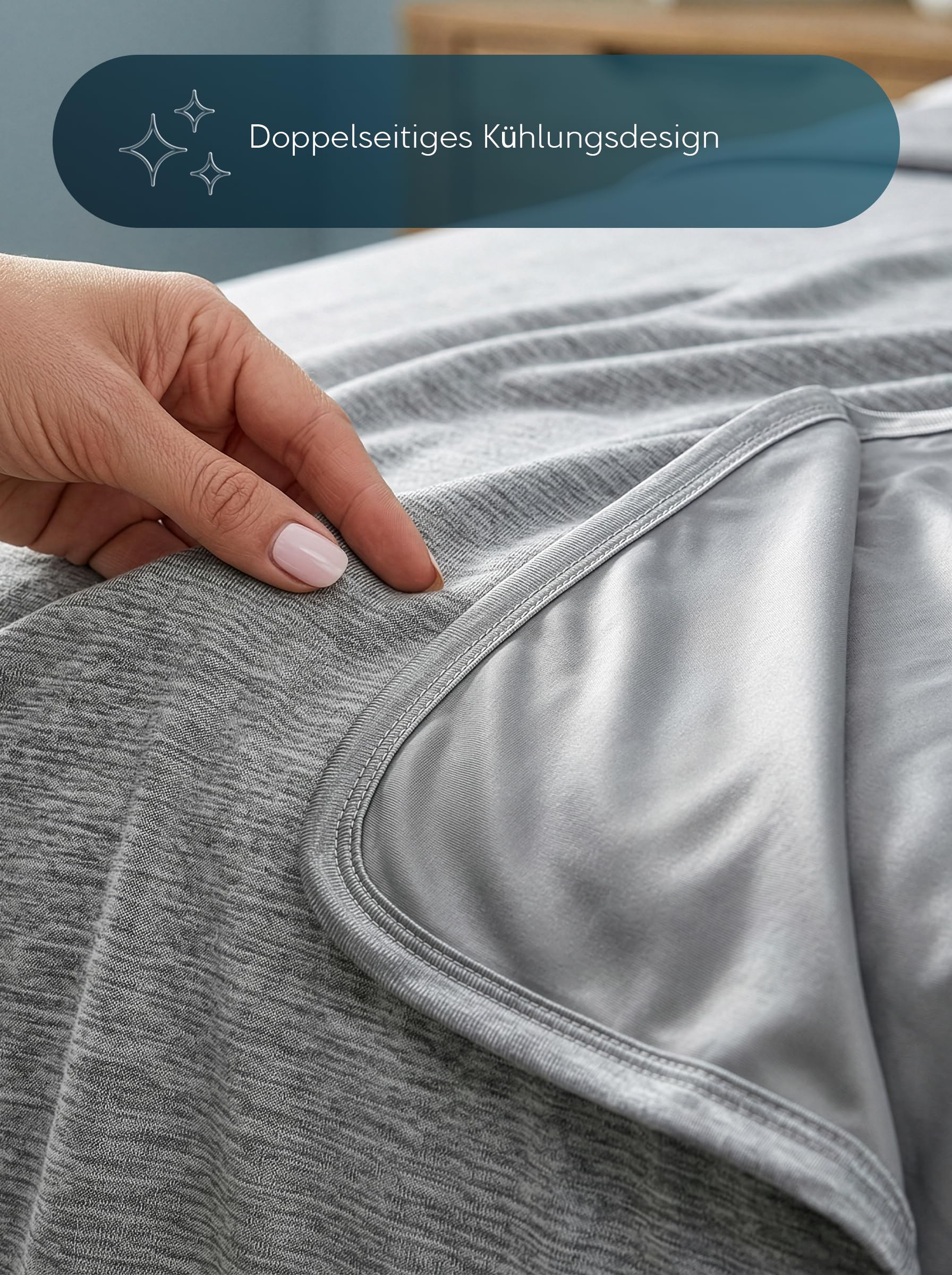Utopia Bedding Kühldecke 150x200 cm – Leichte Sommerdecke