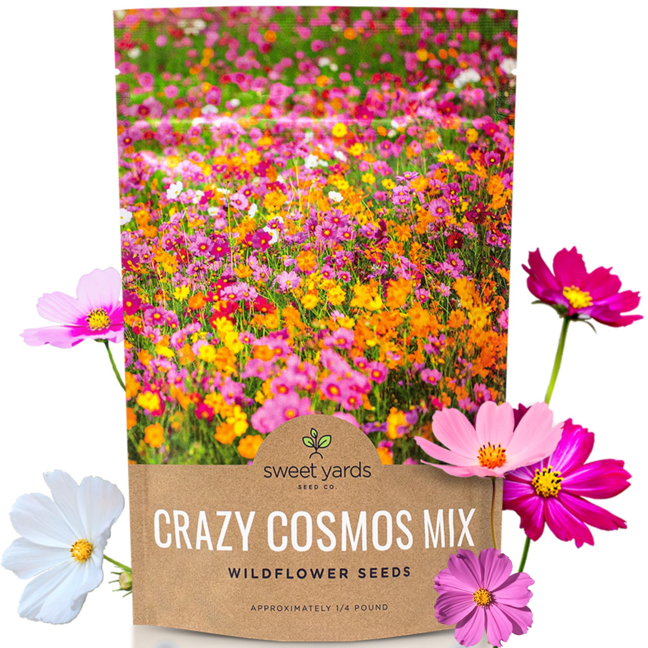Sweet Yards Cosmos Wildflower Mix