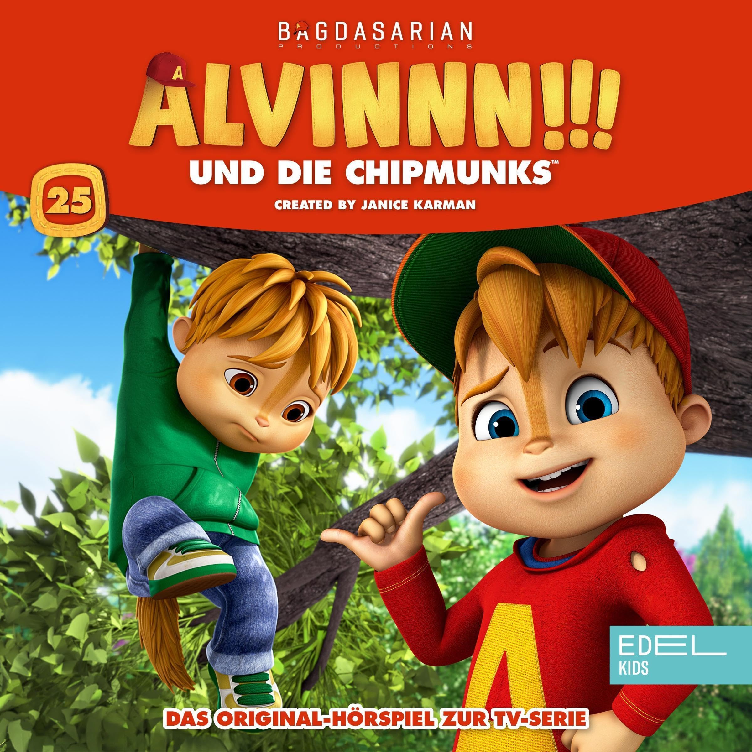 Cover art for Alvinnn!!! und die Chipmunks - Folge 25. Das Original-Hörspiel zur TV-Serie