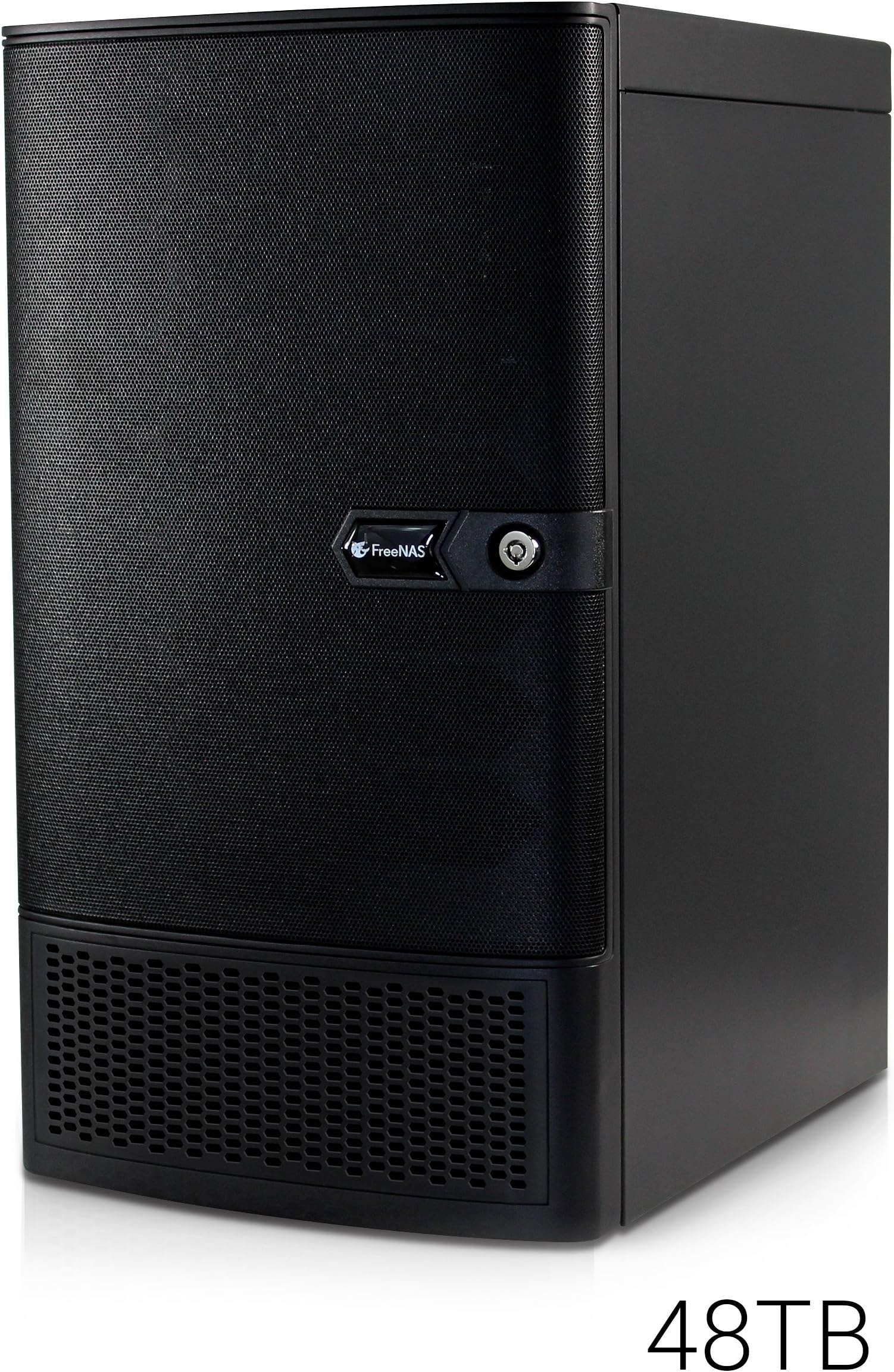 FreeNAS Mini XL (48TB) 8 Bay Compact NAS Storage with ZFS. 8-Core 2.4GHz Processor, 32GB RAM