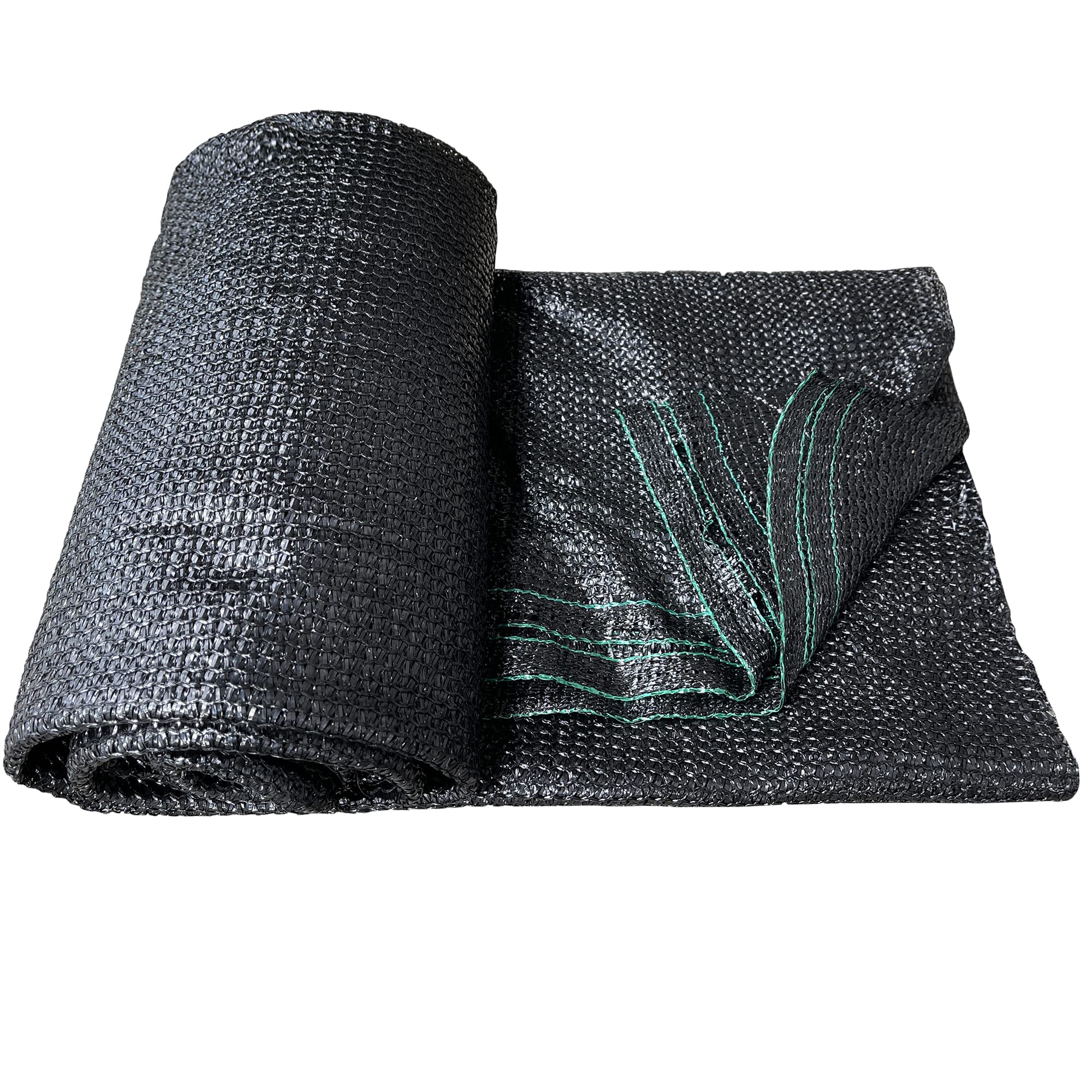 50% Sunblock Garden Net Shade Cloth Fabric Mesh with Lock Holes for Backyard Greenhouse Plant Flower (8x8 ft)