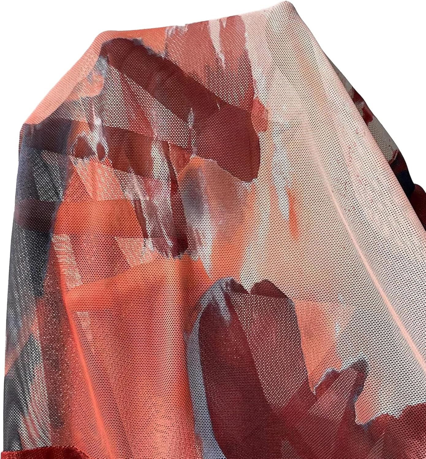 Remidoo Womens Sexy Sheer Mesh Long Sleeve Tops Round Neck Fitted T Shirt - Image 6