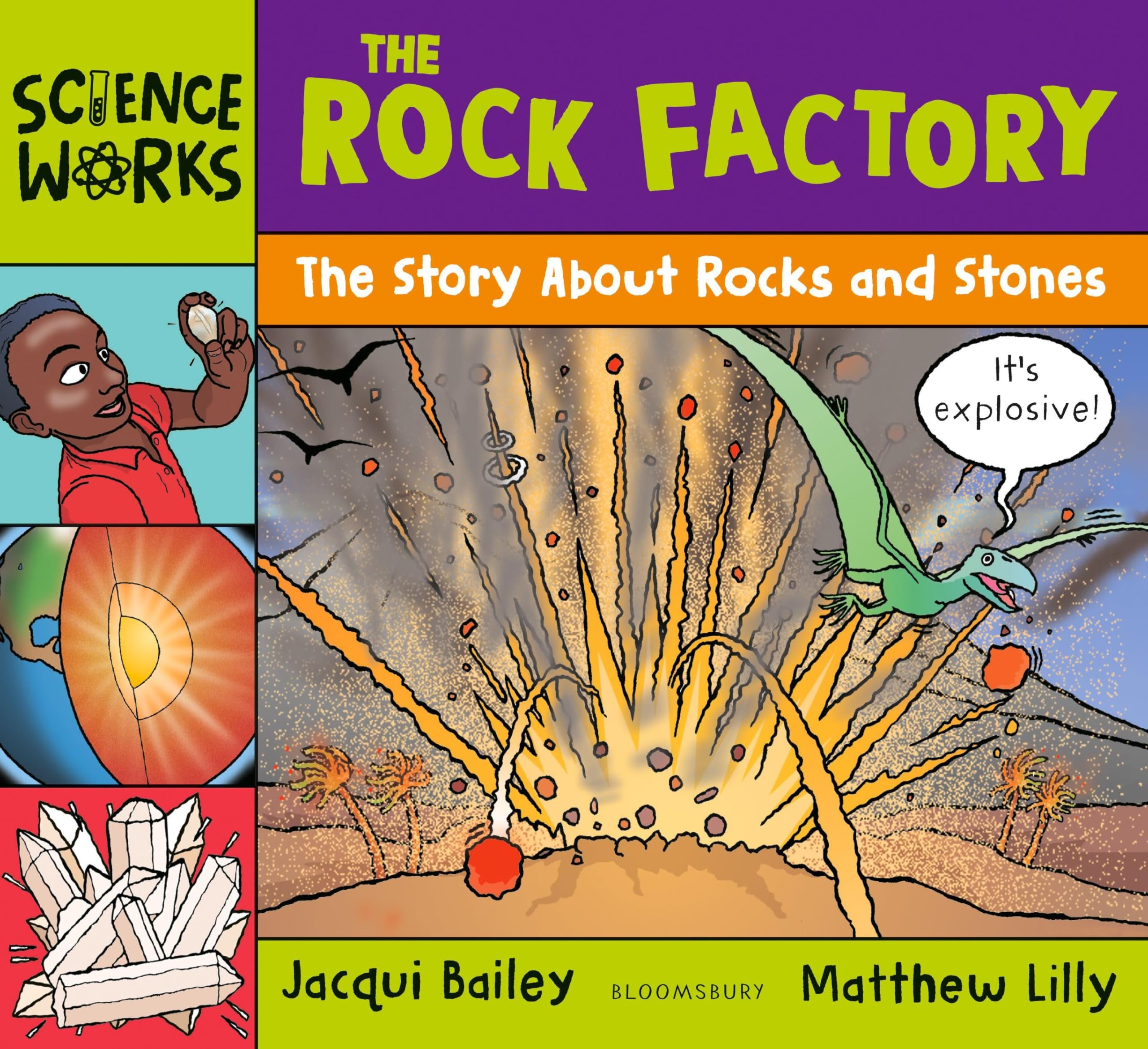 The Rock Factory: A Story about Rocks and Stones by Jacqui Bailey PAPERBACK